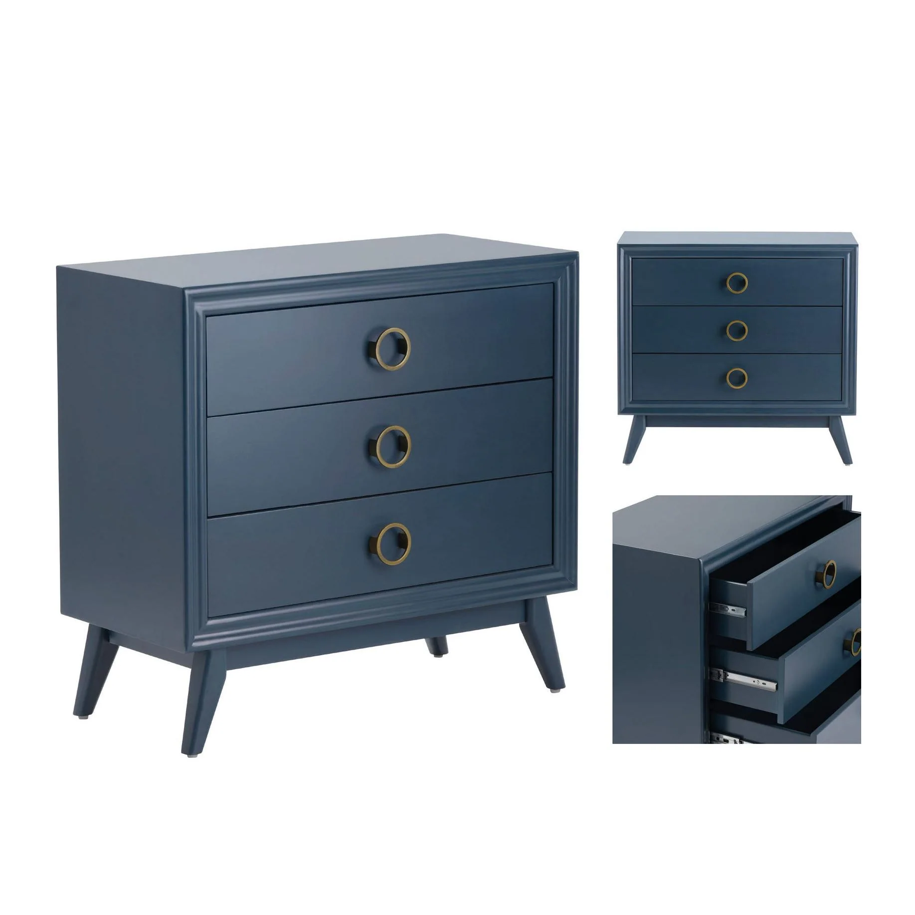 Crestview Collection Pomeroy Indigo Chest - Image 5