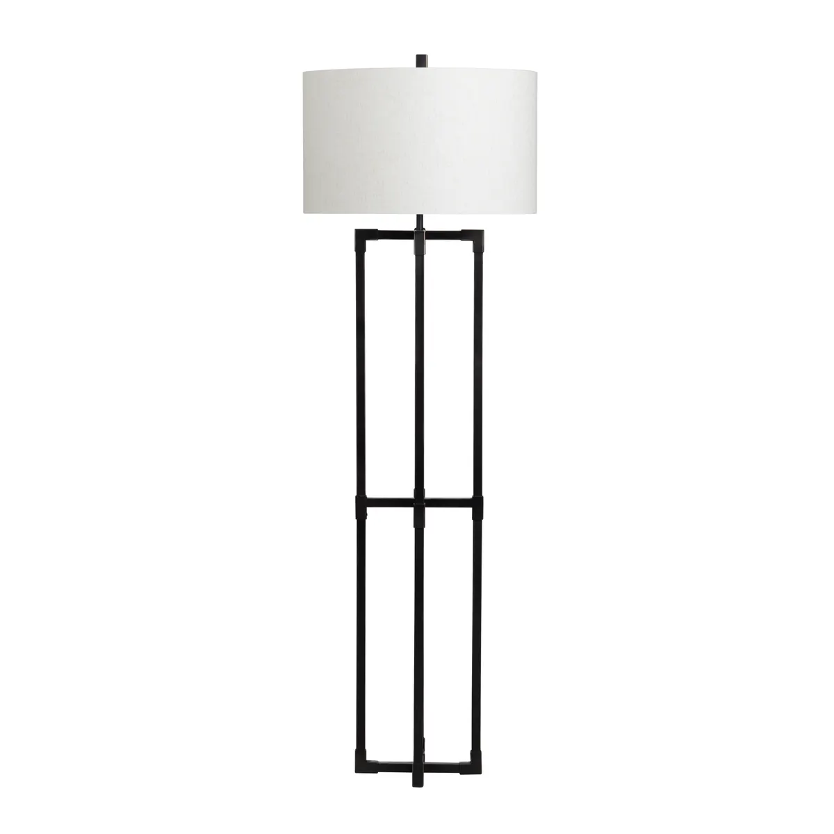 Crestview Collection Preston Rusty Iron Finish Floor Lamp - Image 2
