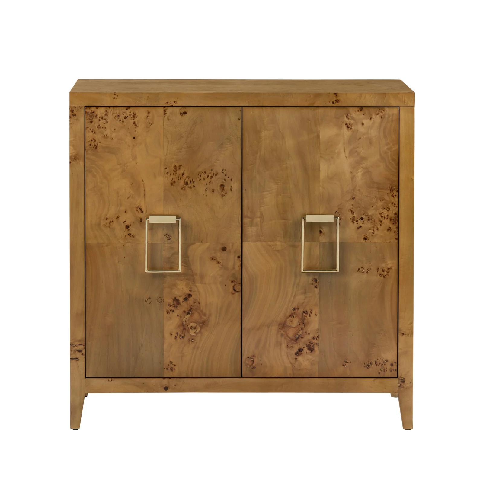 Crestview Collection Richmond Burl Wood 2- Door Cabinet - Image 2