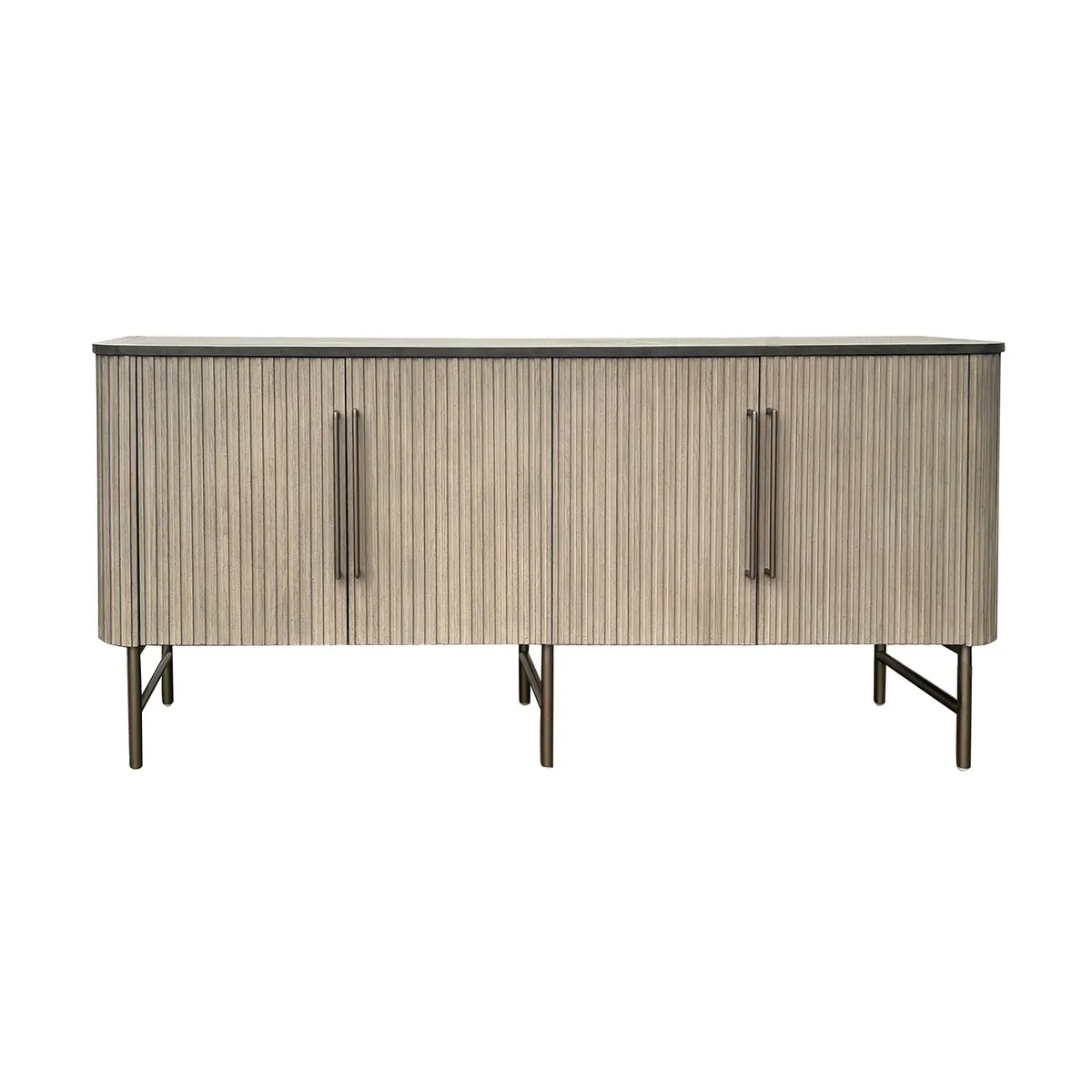 Crestview Collection Riley 4- Door Sideboard - Image 2