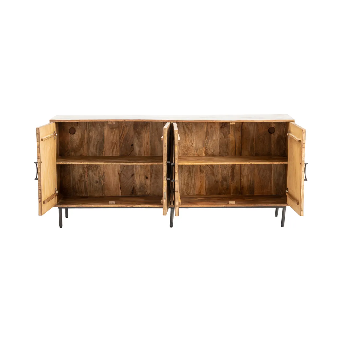 Crestview Collection Roswell Four- Door Sideboard - Image 3