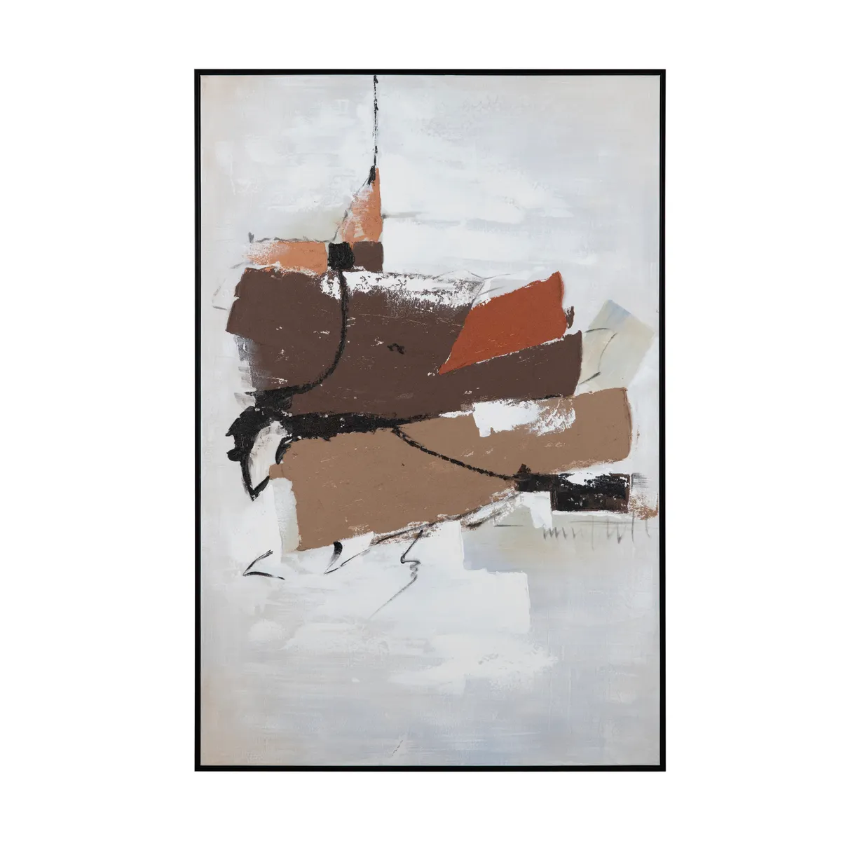Crestview Collection Rust & Rhythm Wall Art - Image 2