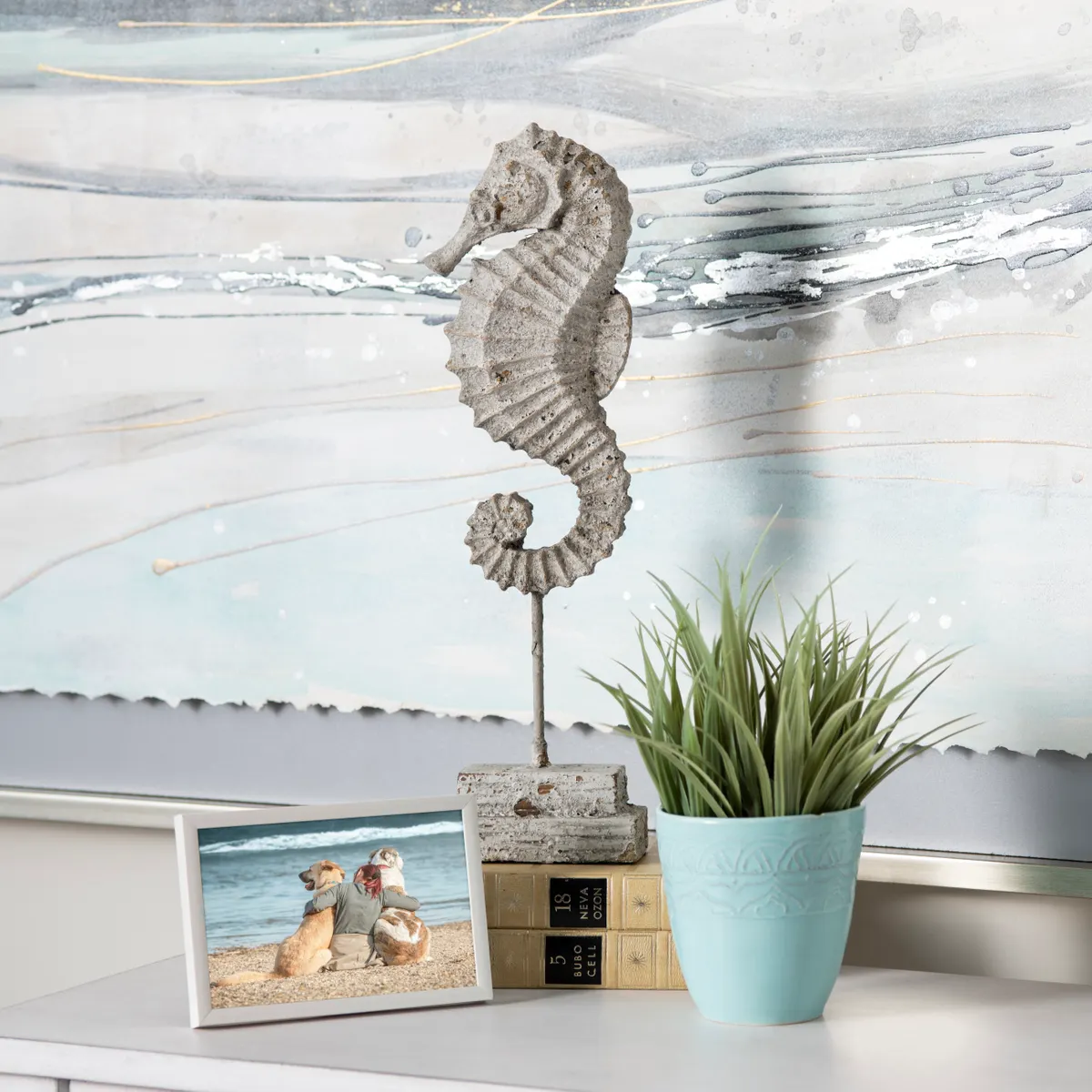 Crestview Collection Seahorse finials ~ Set Of 2 - Image 5