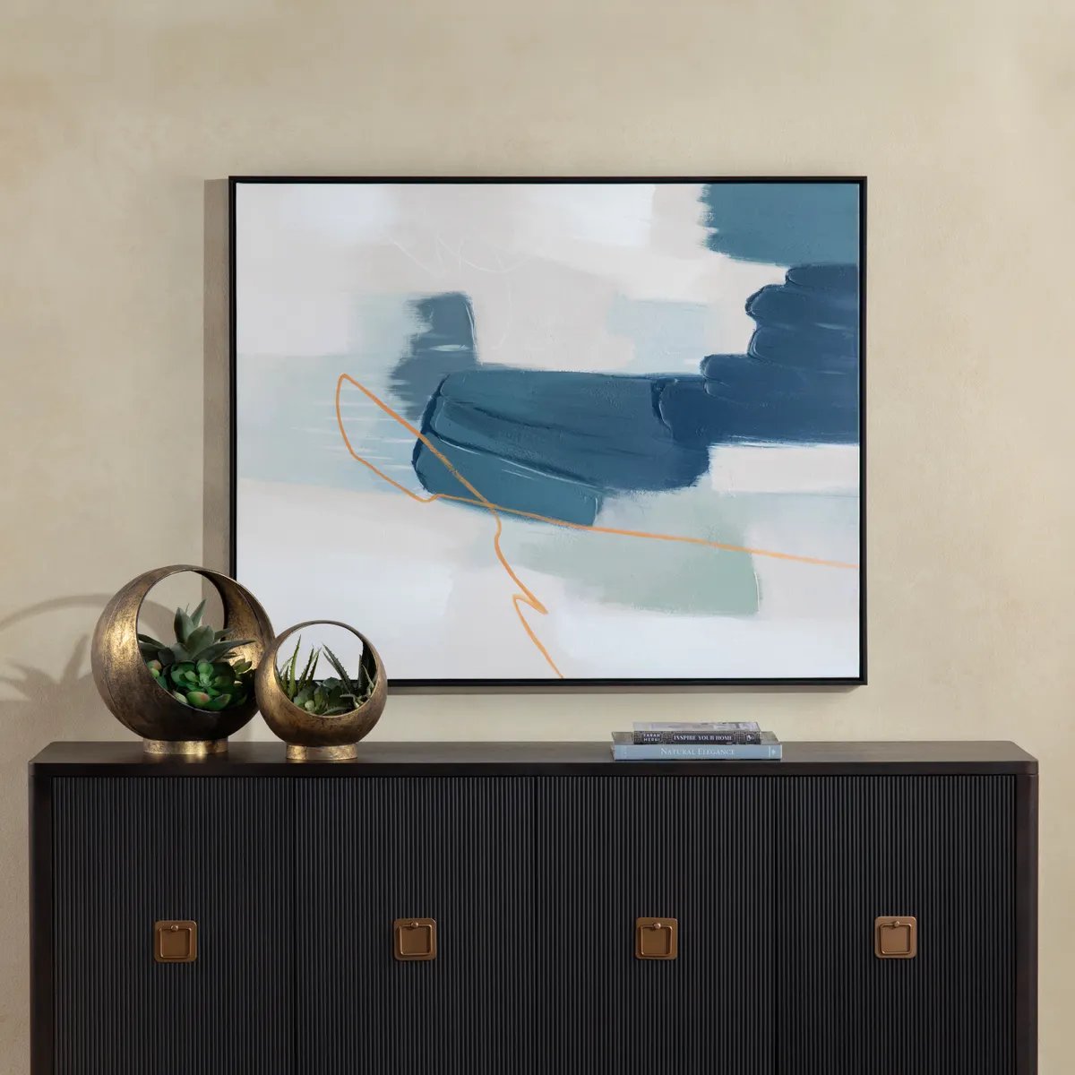 Crestview Collection Seamless Hand Finished Wall Art