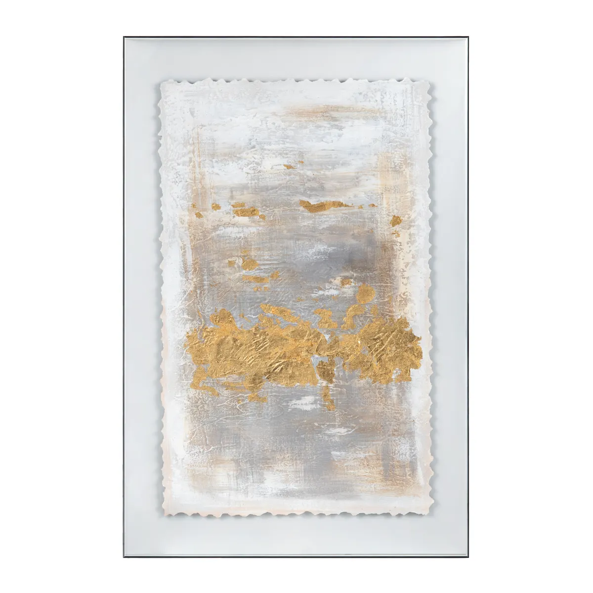 Crestview Collection Serena 1 Shadow Box Painting Wall Art - Image 2
