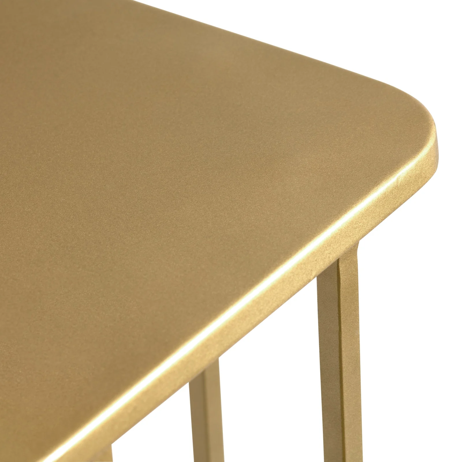 Crestview Collection Serena Gold C- Accent Table - Image 4
