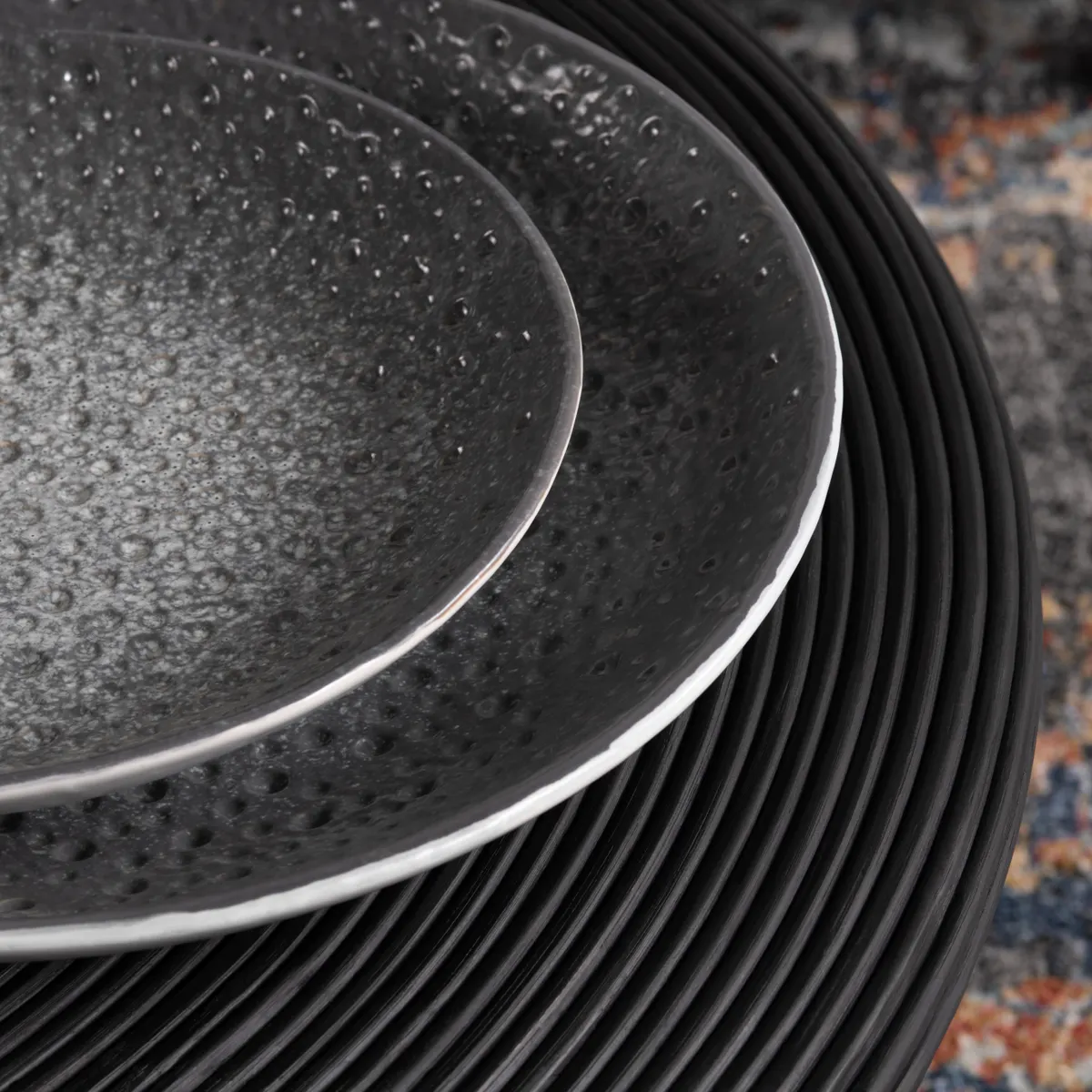 Crestview Collection Silas Textured Trays ~ Set Of 2 - Image 4