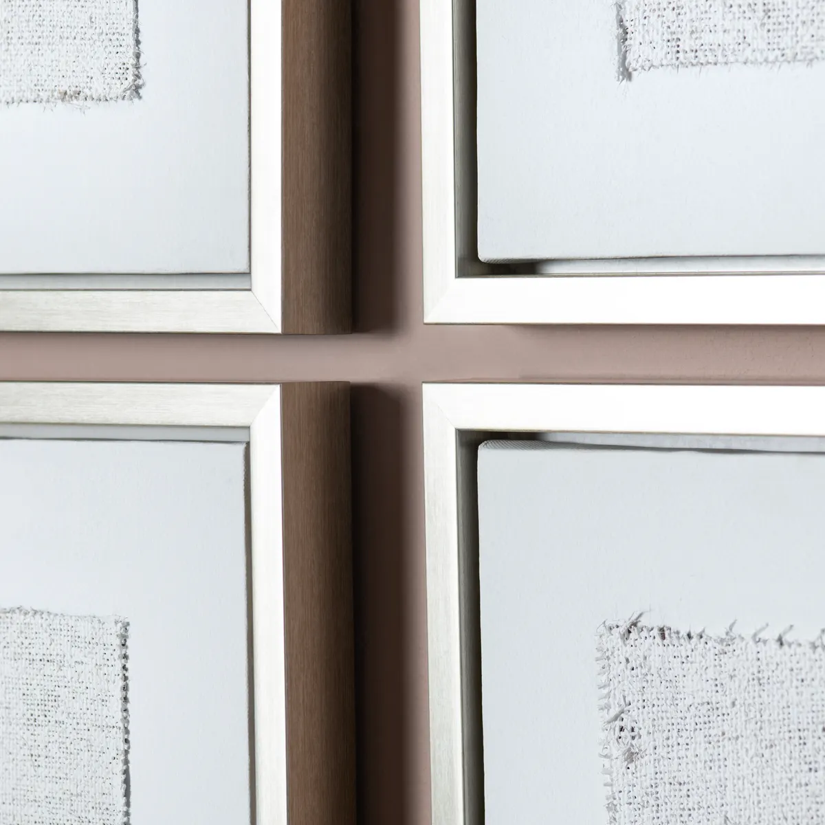 Crestview Collection Silver Expressions Wall Art ~ Set Of 4 - Image 5