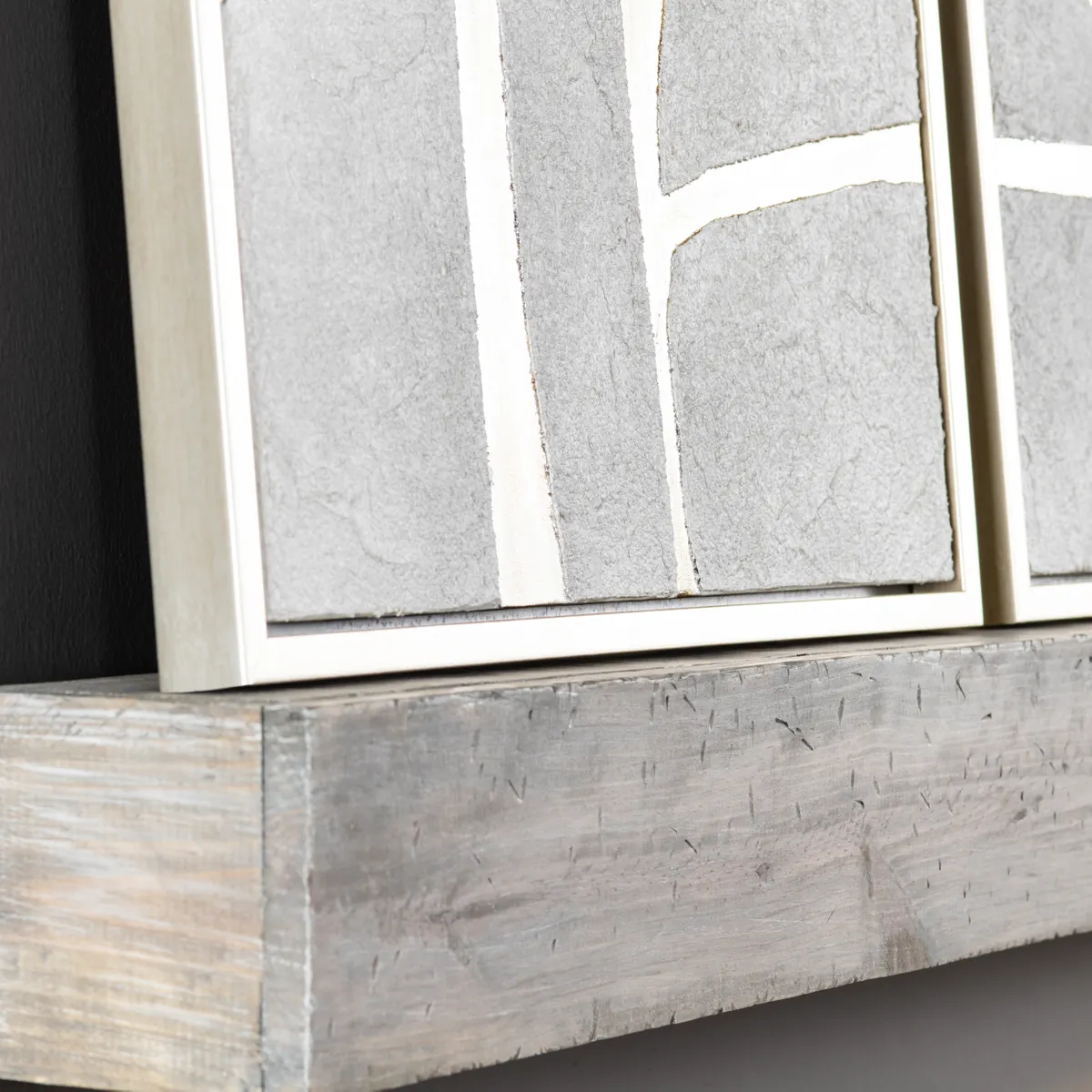 Crestview Collection Silverlines Abstract Canvas Wall Art ~ Set Of 2 - Image 3