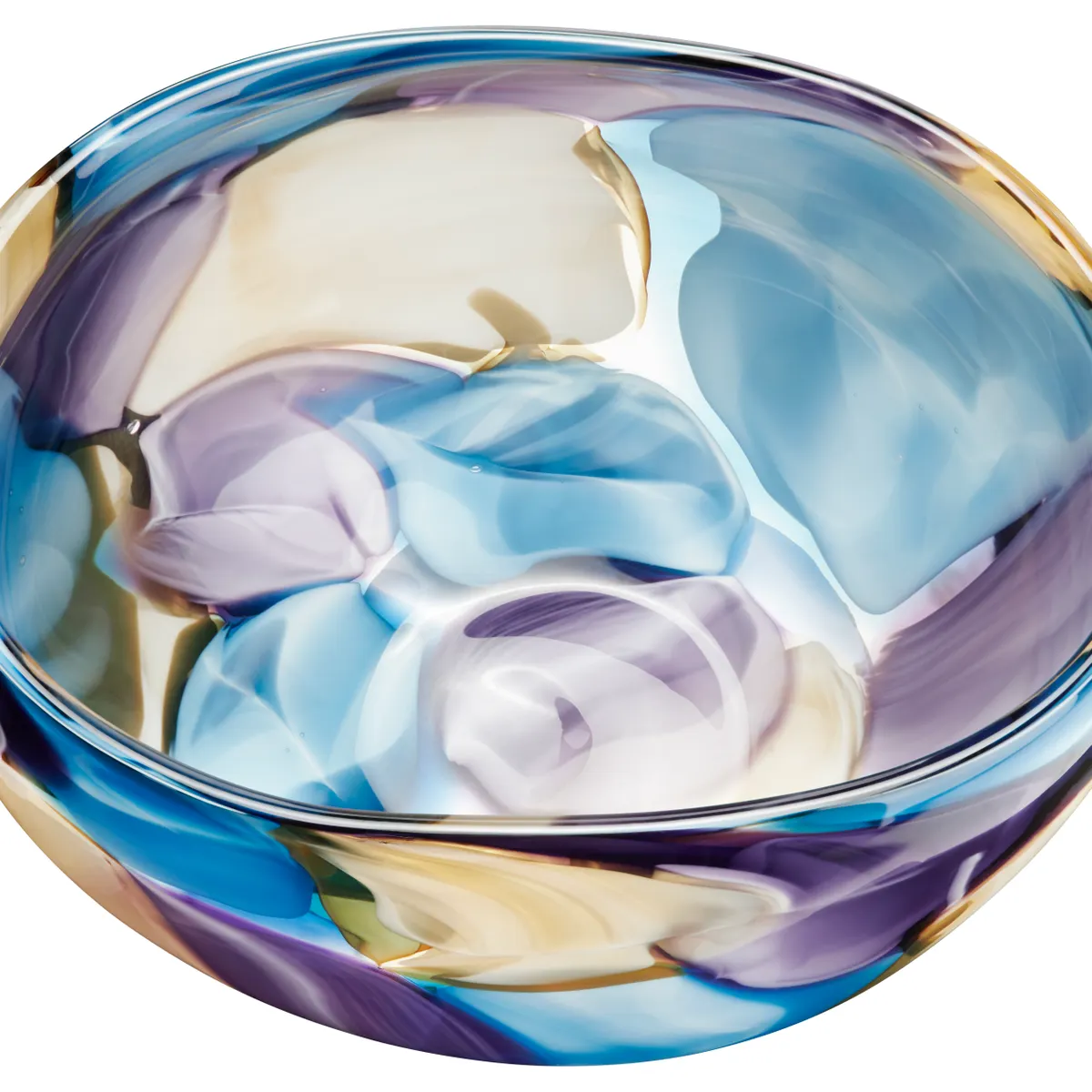 Crestview Collection Small Bellarose Glass Vase - Image 2