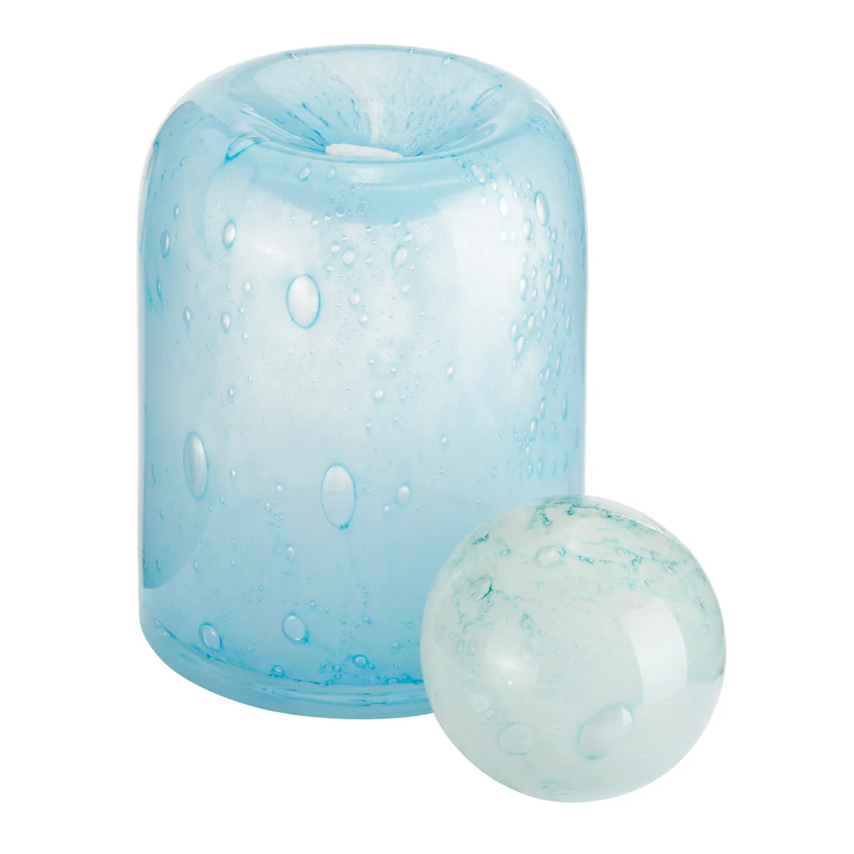 Crestview Collection Small Kyler Glass Vase - Image 2