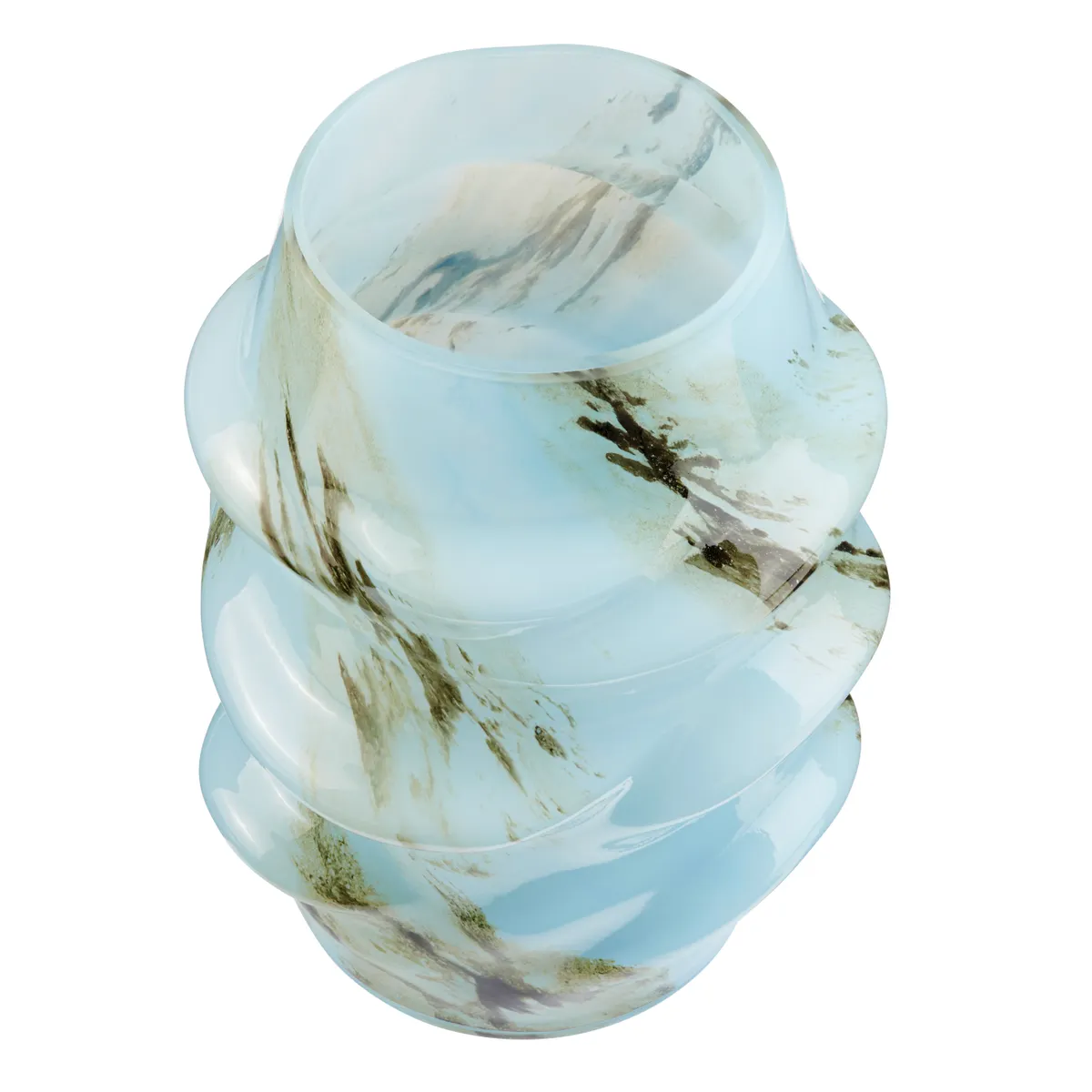 Crestview Collection Small Valor Glass Vase - Image 2