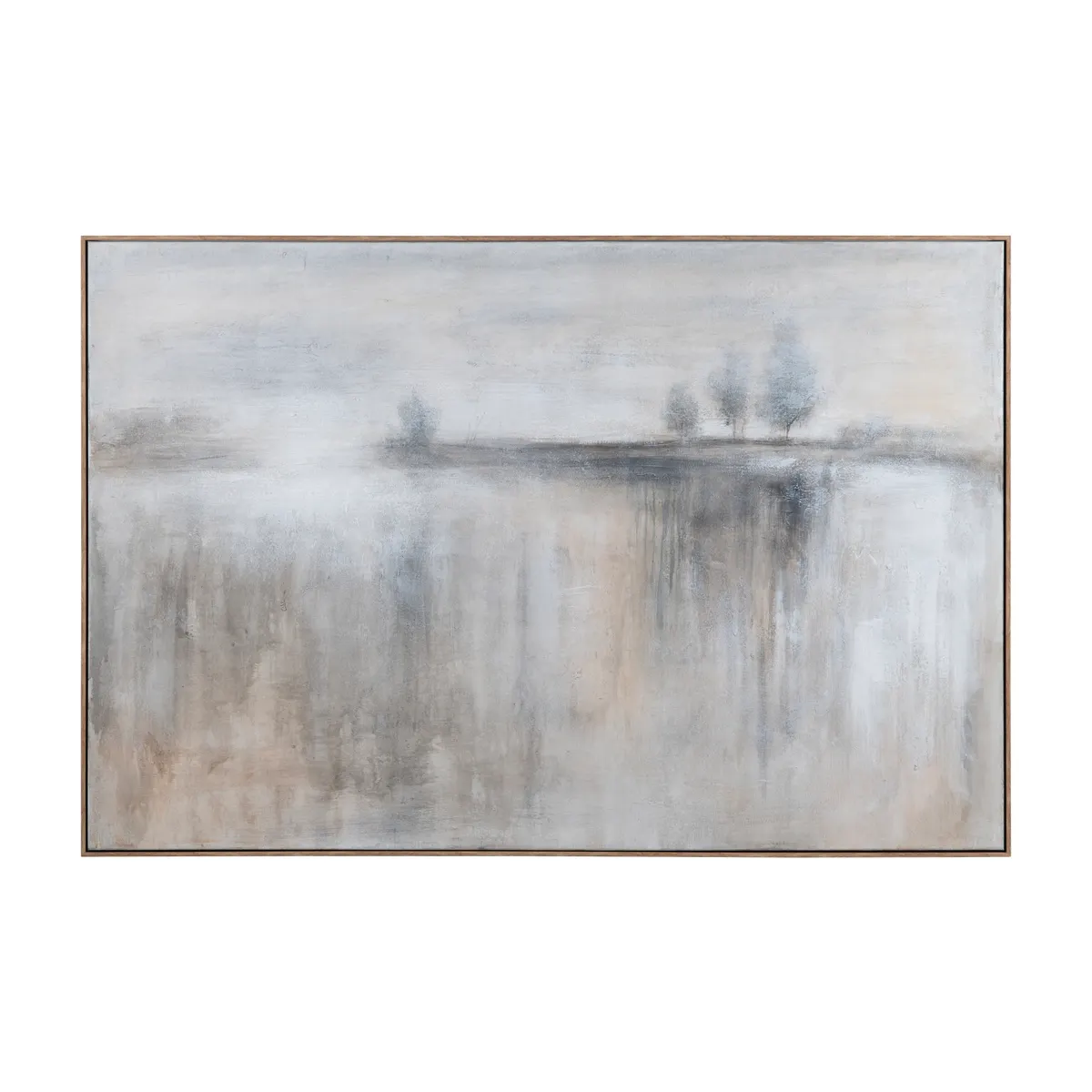 Crestview Collection Soft Horizon Calming Colors Wall Art - Image 2