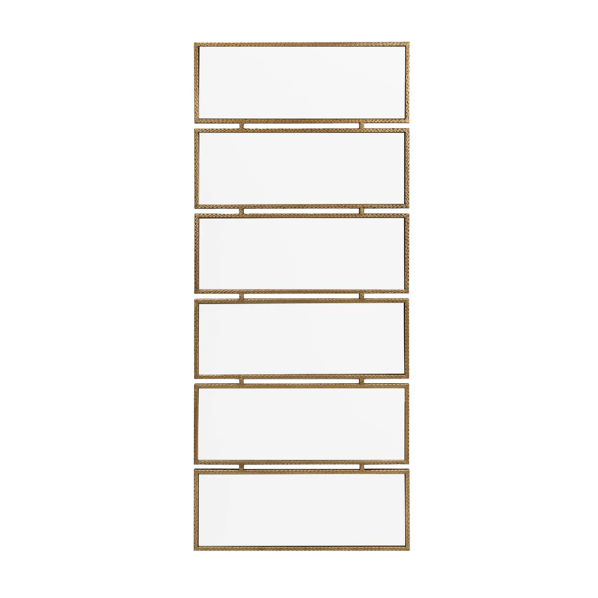 Crestview Collection Soleil 2 Gilded Gold Tall Mirror