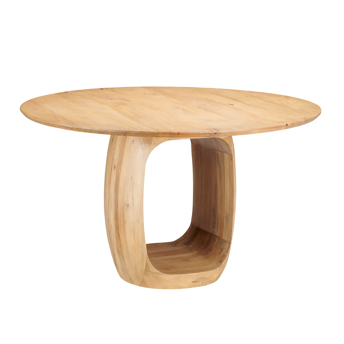 Crestview Collection Sonora Stained Natural Wood Dining Table