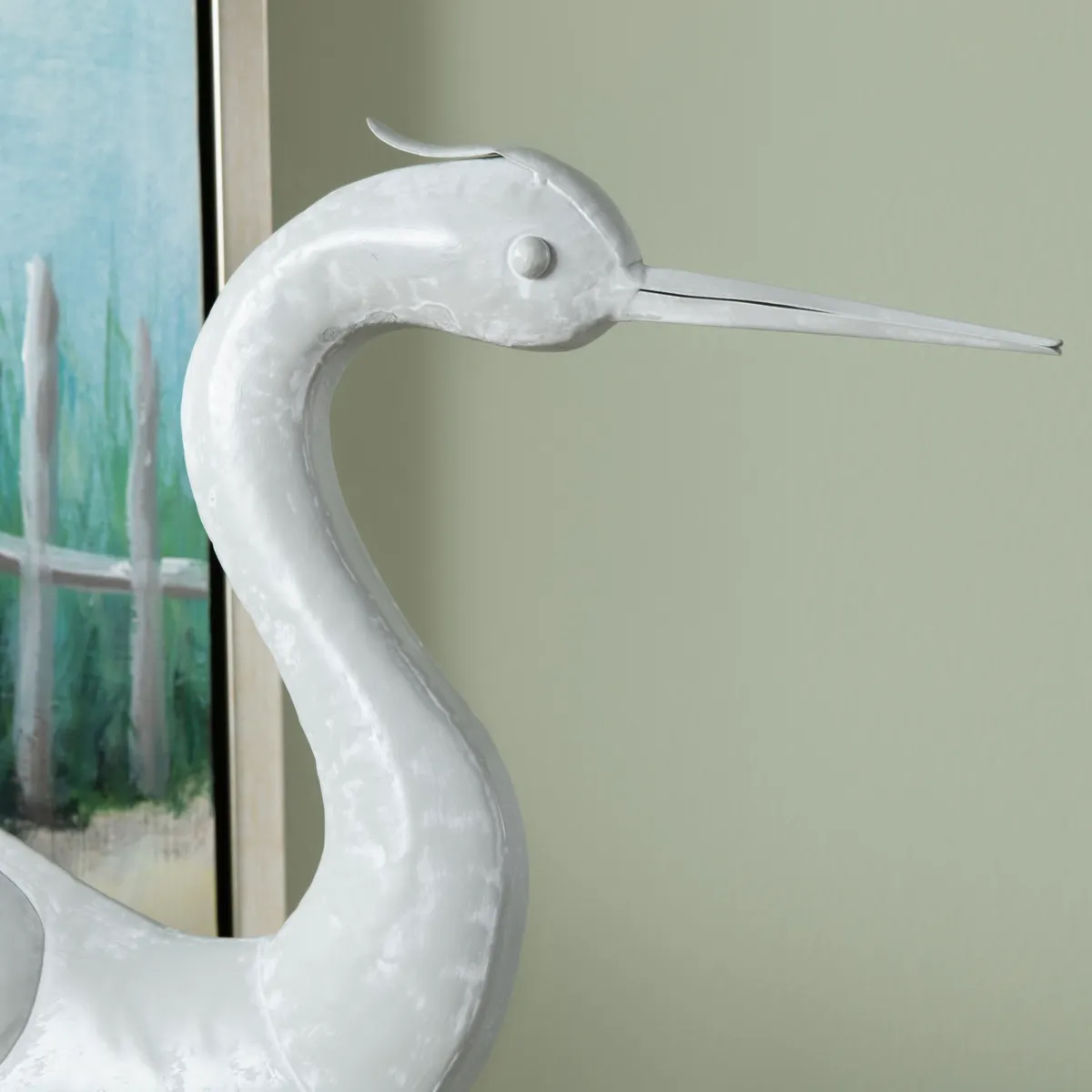 Crestview Collection Sperry Crane Statue - Image 2