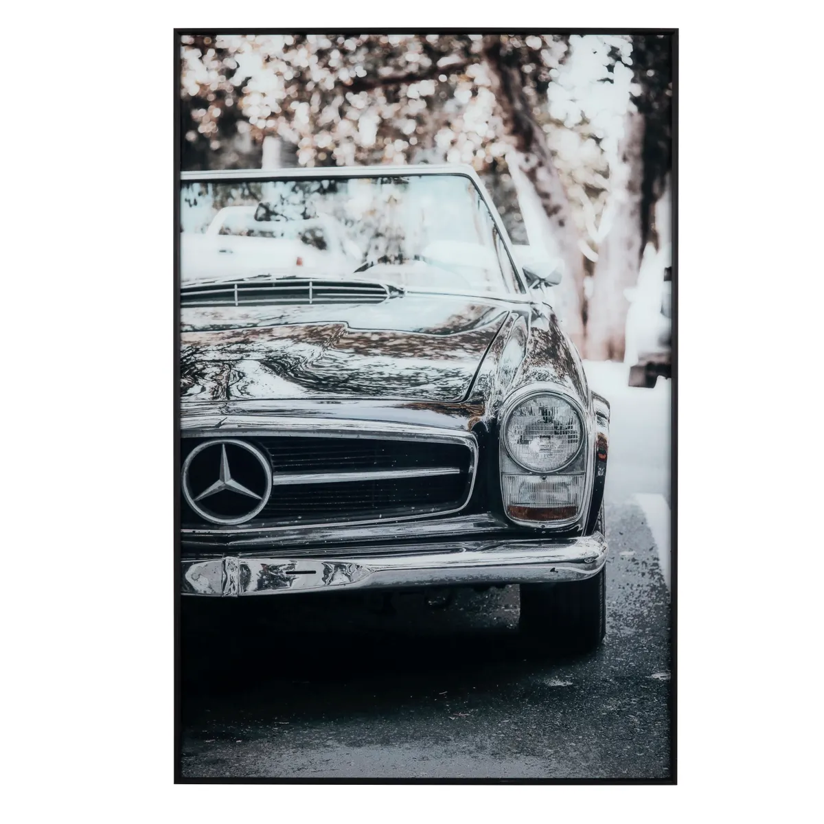 Crestview Collection Stang Tempered Glass Wall Art