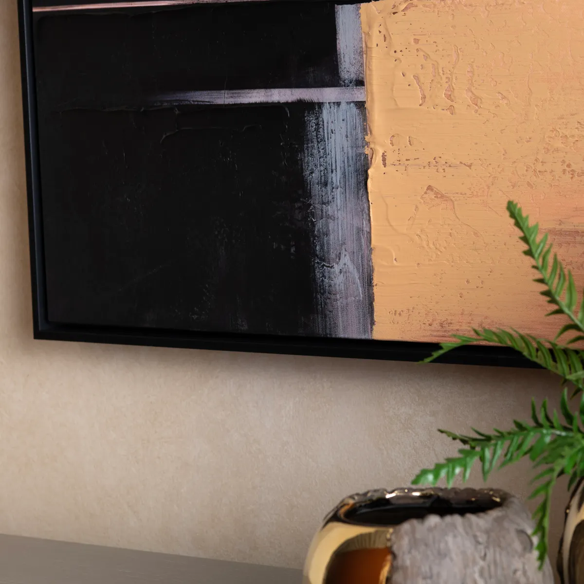 Crestview Collection Straight Away Hand Finished Wall Art - Image 5