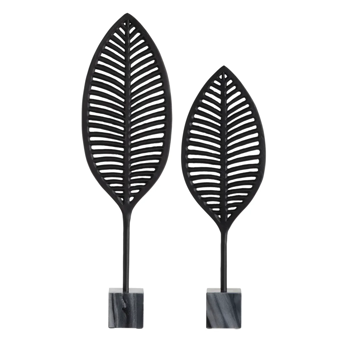 Crestview Collection Stylized Palm ~ Set Of 2