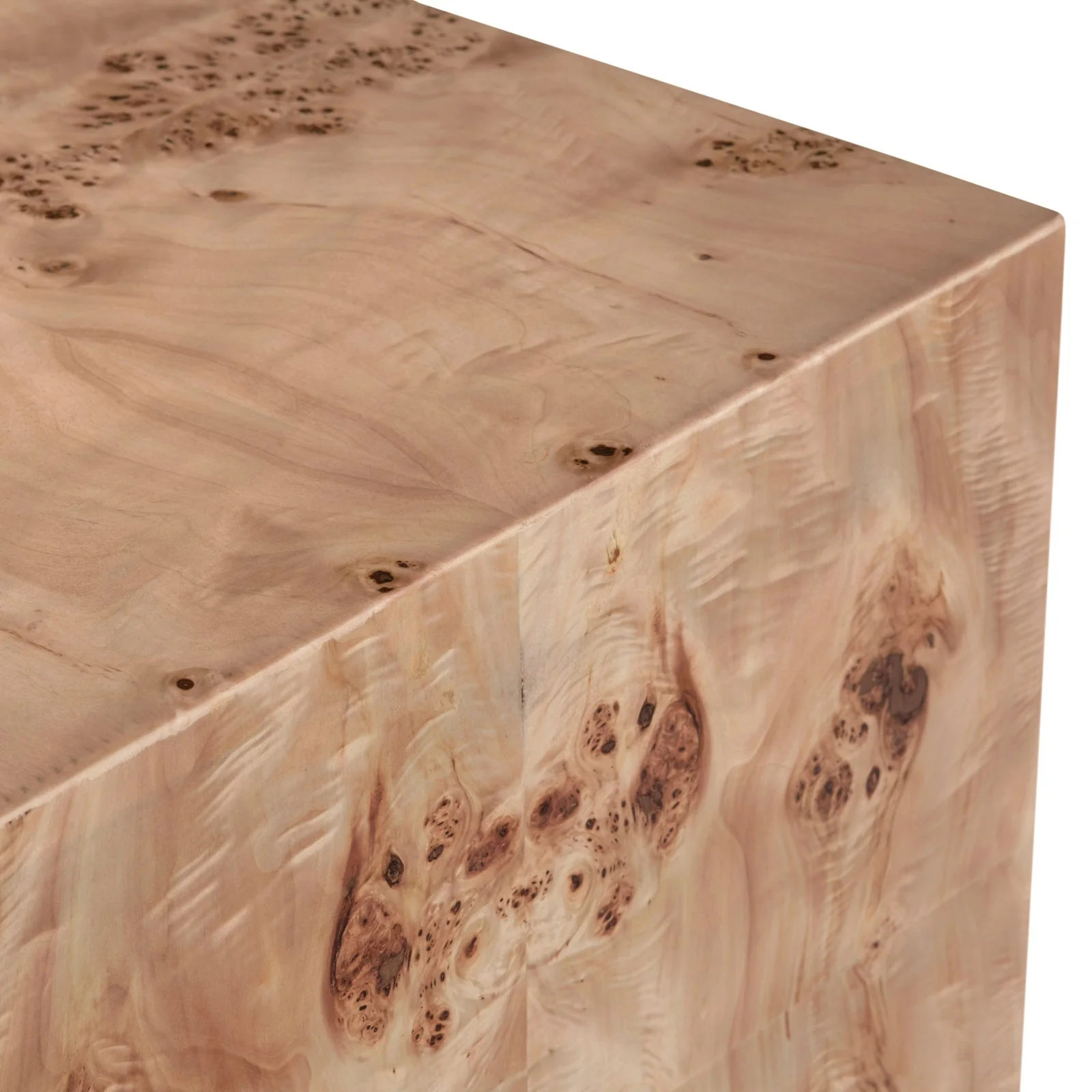 Crestview Collection Sutherland Burl Wood End Table - Image 2