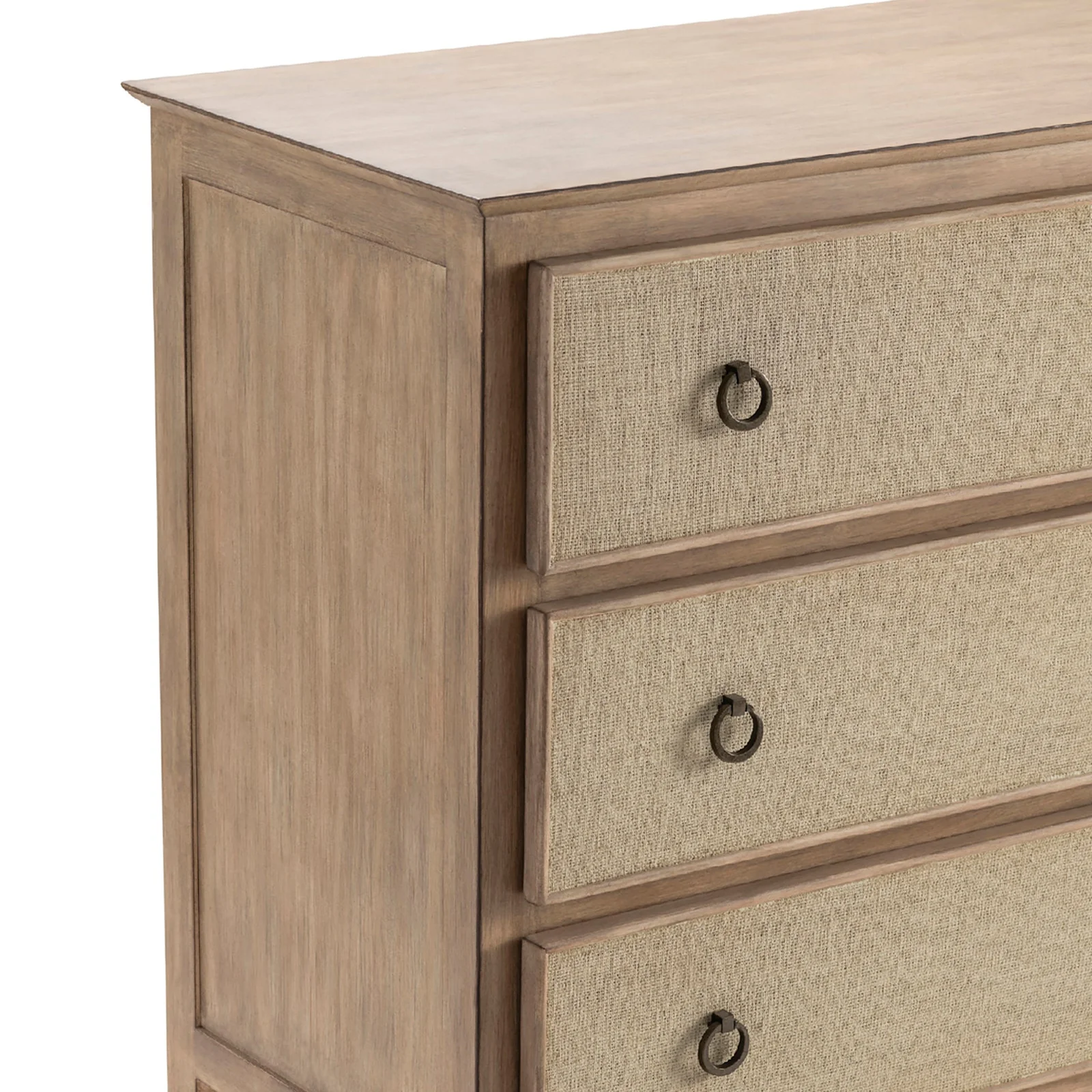 Crestview Collection Tampa Light Brown Pine Wood Chest - Image 4