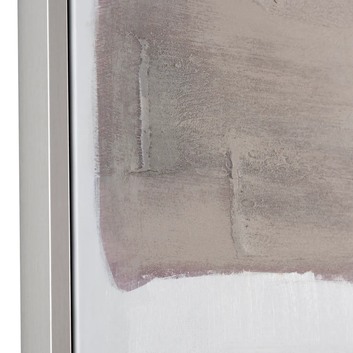 Crestview Collection Tan Lines 1 Color Block Wall Art - Image 3