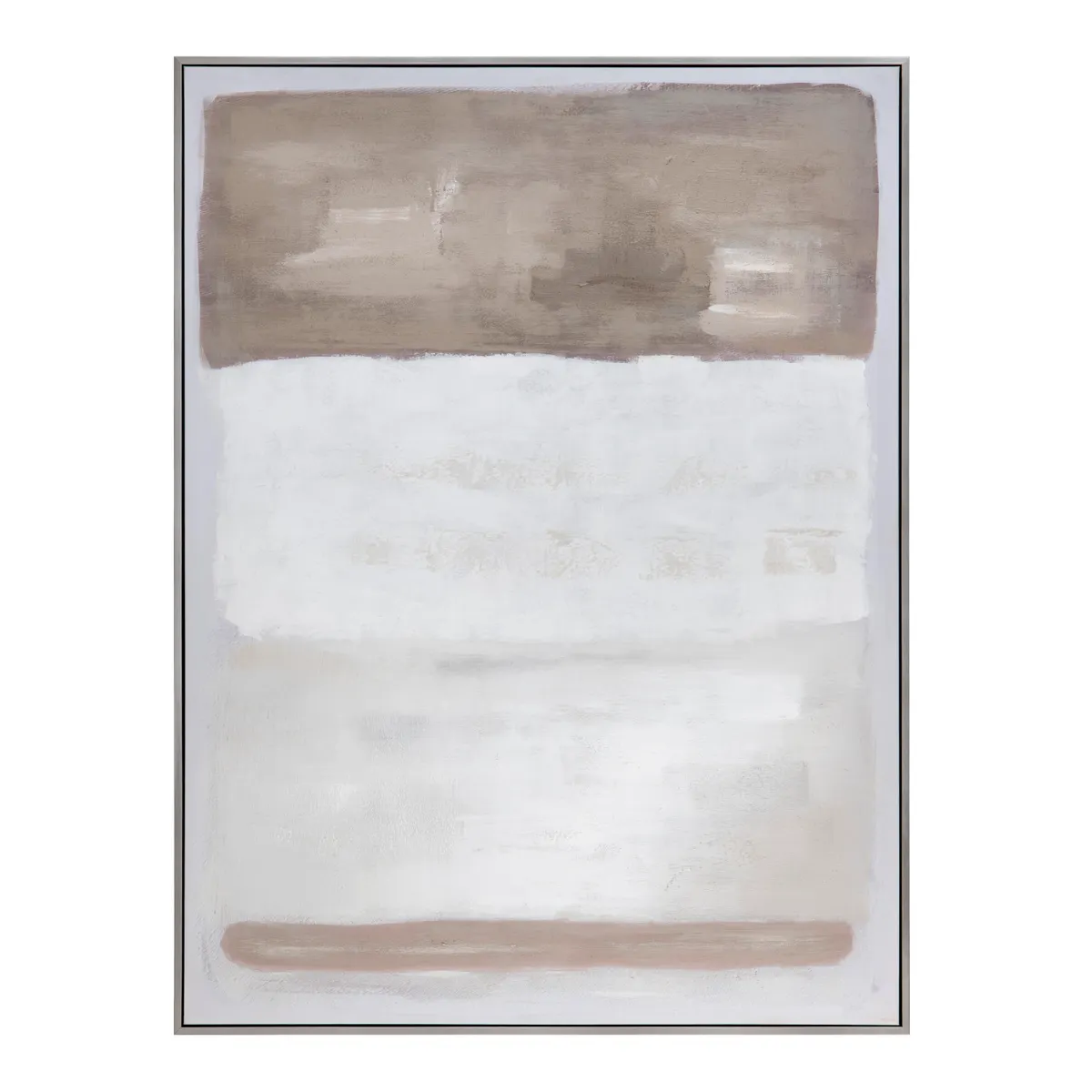 Crestview Collection Tan Lines 2 Abstract Painting Wall Art - Image 2