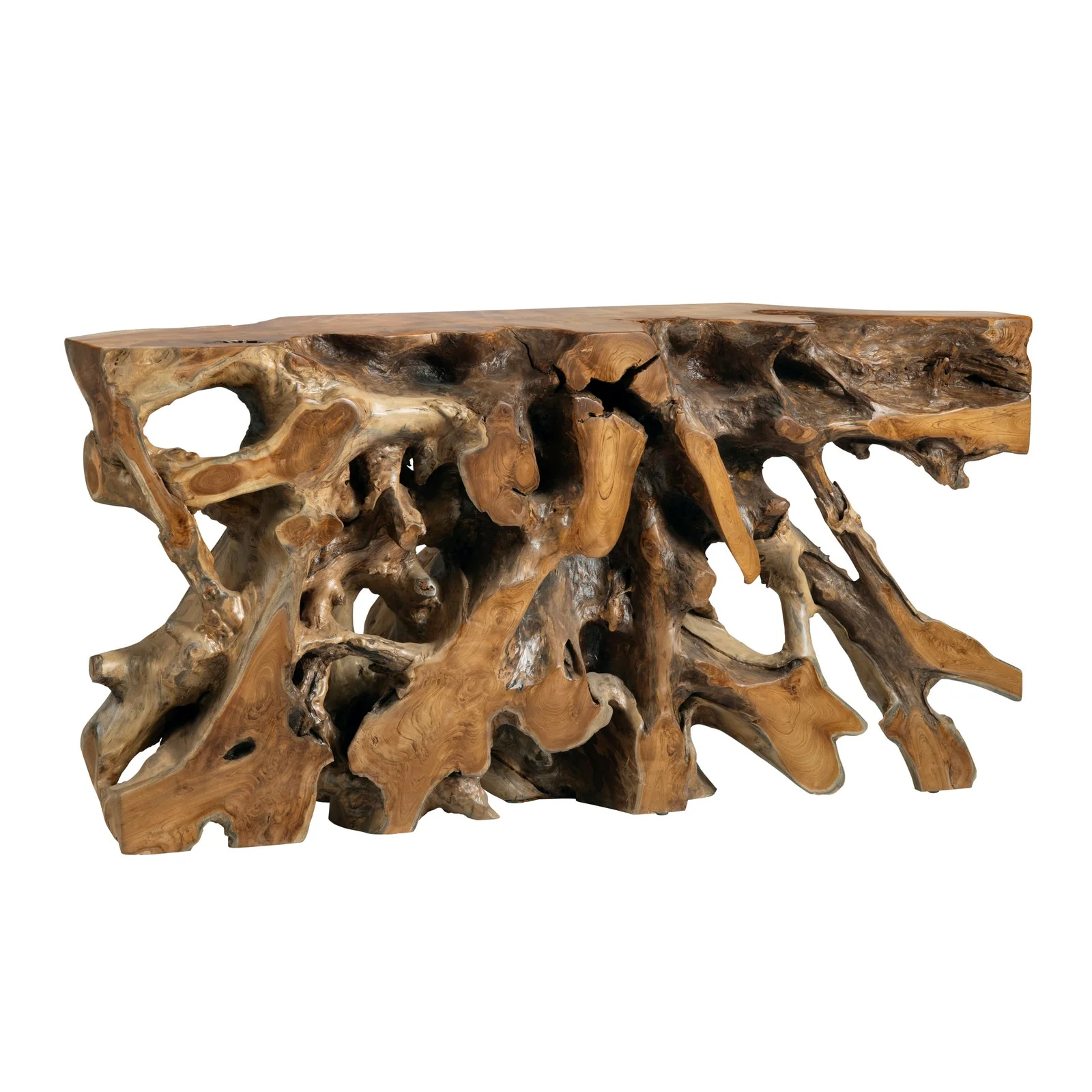 Crestview Collection Taryn Modern Rustic Console Table - Image 2