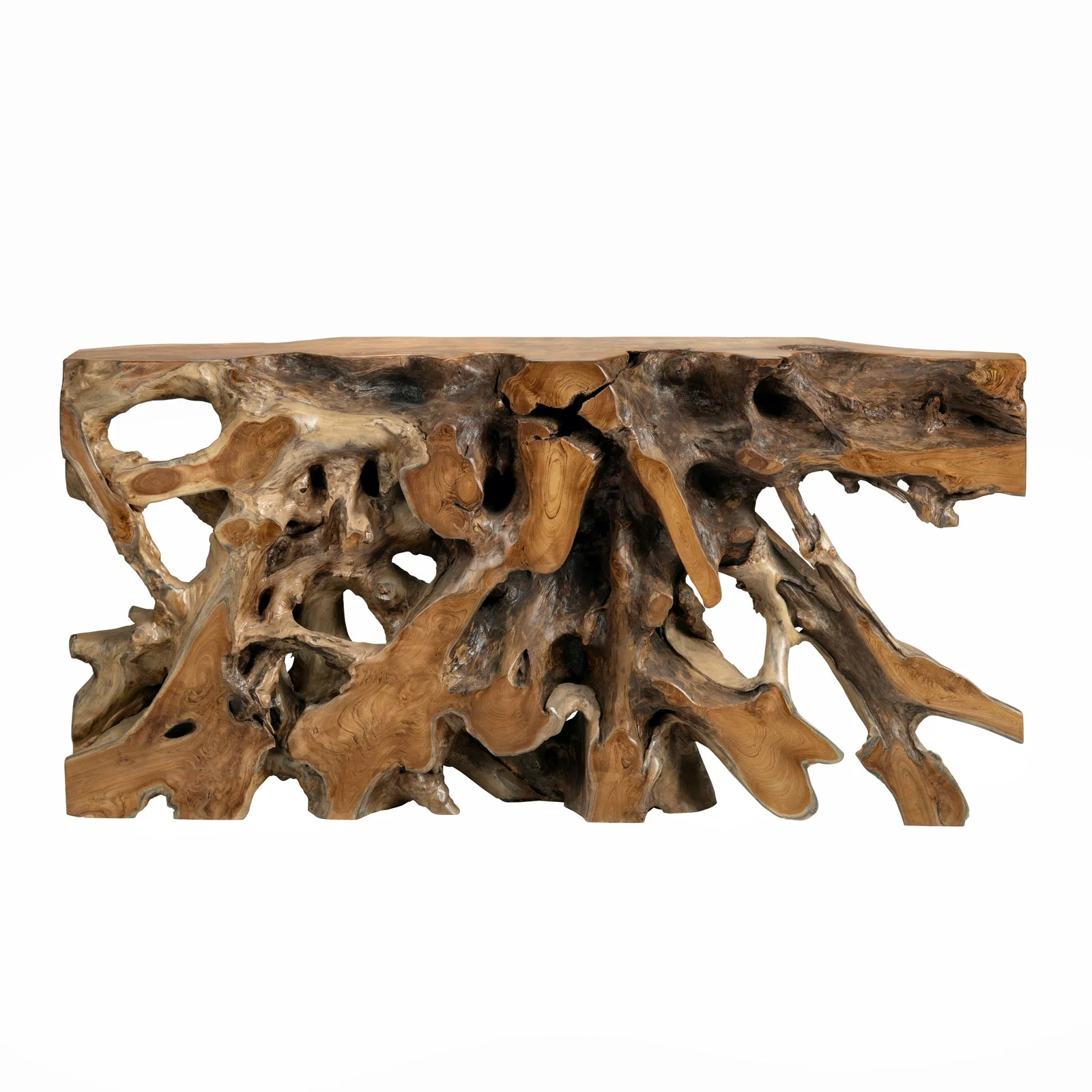 Crestview Collection Taryn Modern Rustic Console Table - Image 3