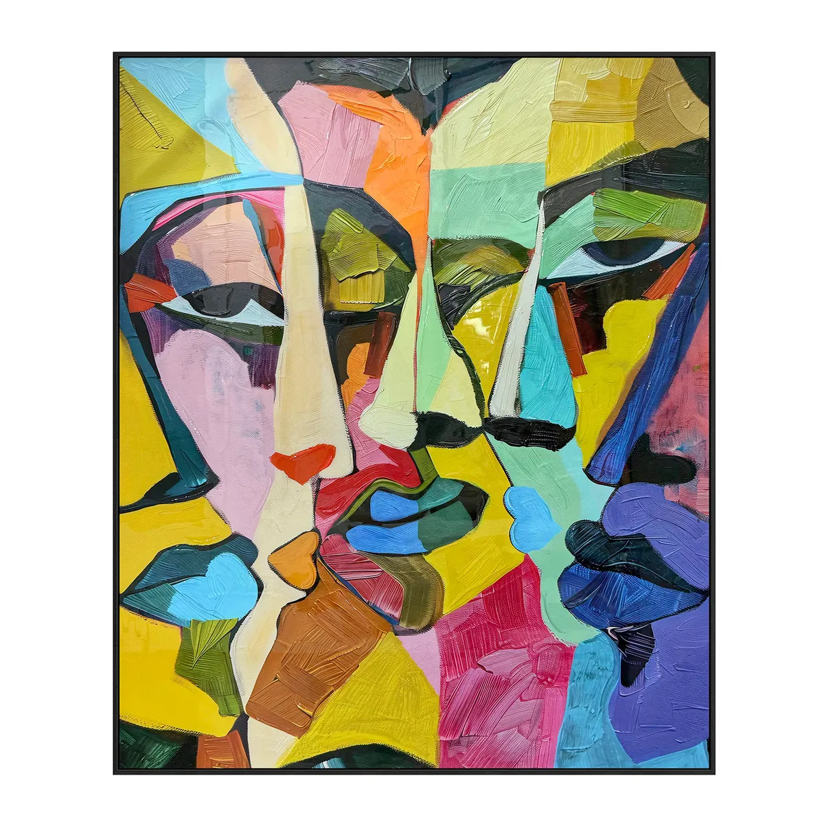 Crestview Collection Tatko Hand Painted Canvas Wall Art