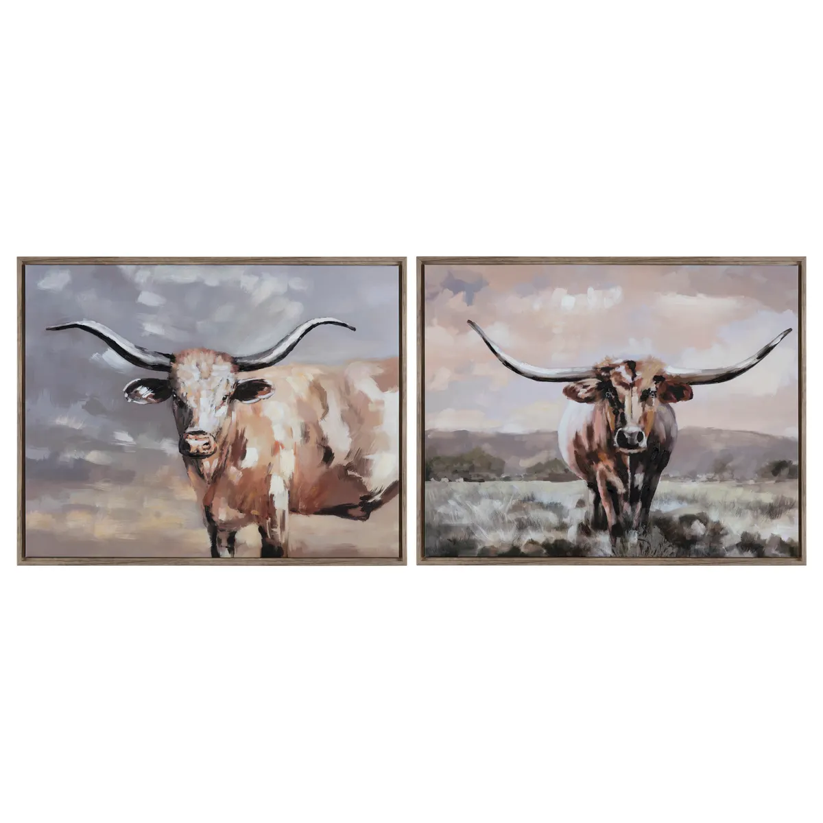 Crestview Collection Texas Longhorns Wall Art ~ Set Of 2 - Image 2