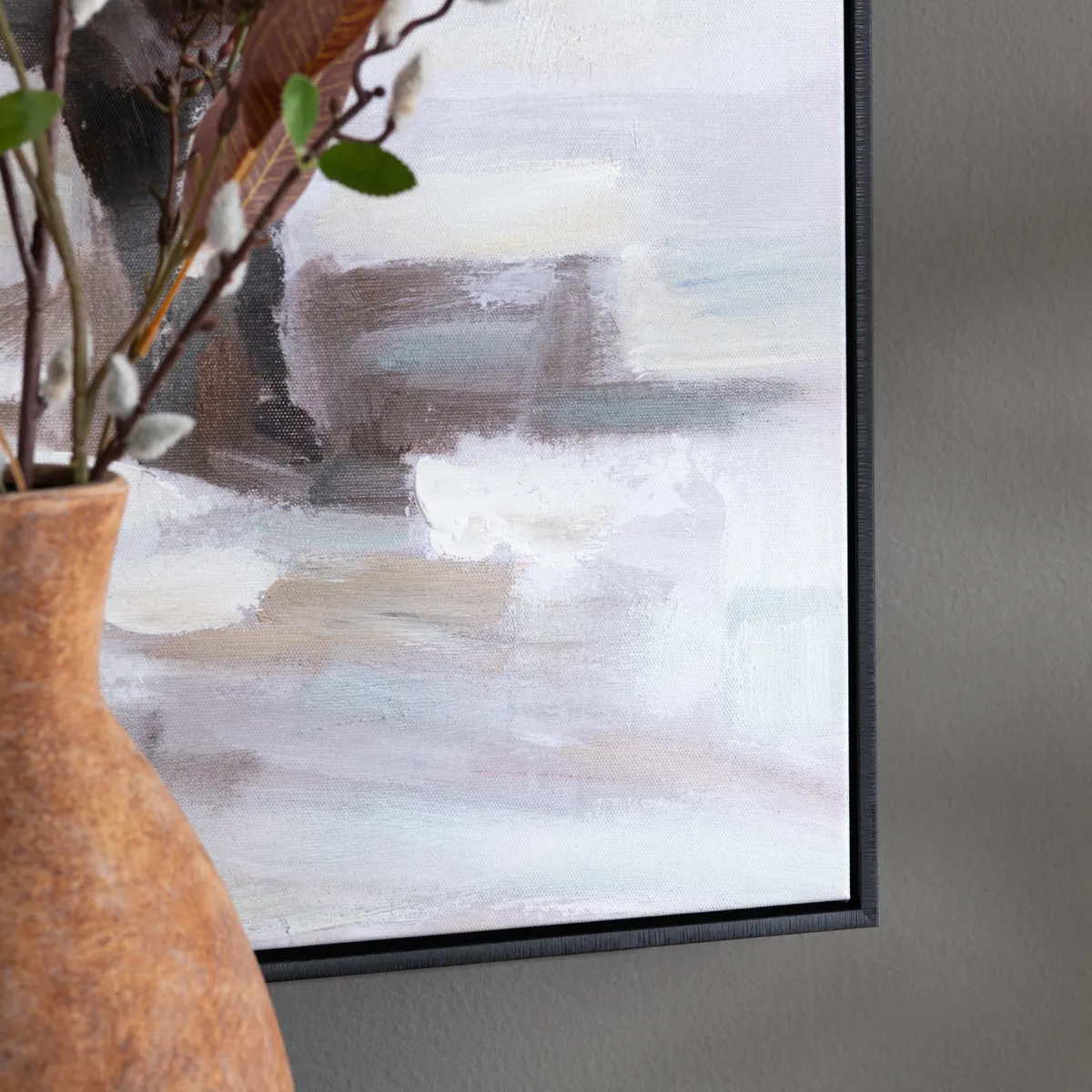 Crestview Collection The Herd Hand Painted Wall Art - Image 3