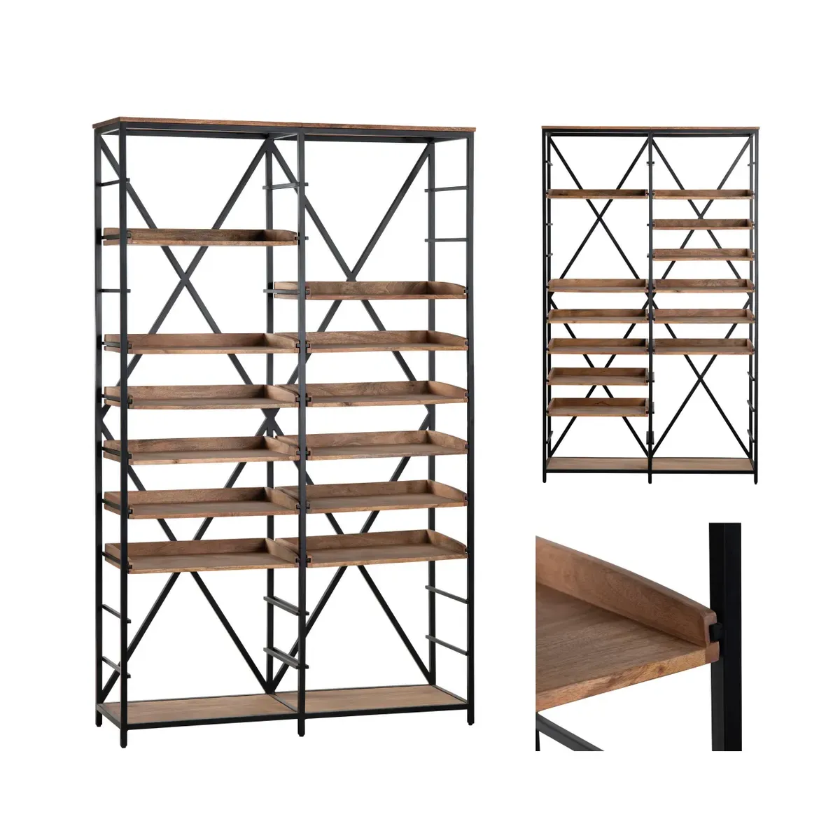Crestview Collection Thomas Road Double Etagere - Image 10