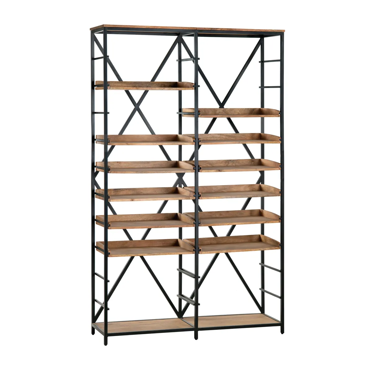 Crestview Collection Thomas Road Double Etagere - Image 4