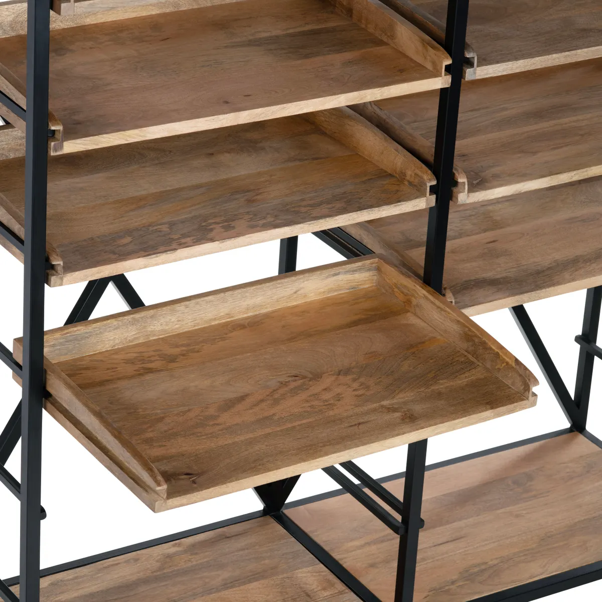 Crestview Collection Thomas Road Double Etagere - Image 6
