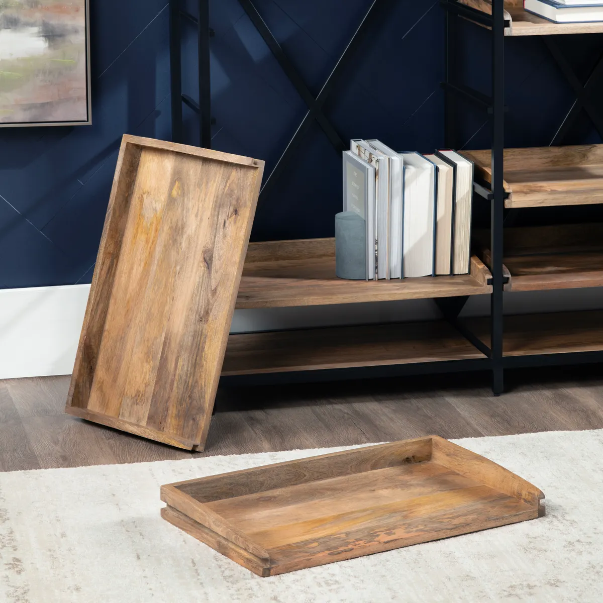 Crestview Collection Thomas Road Double Etagere - Image 9