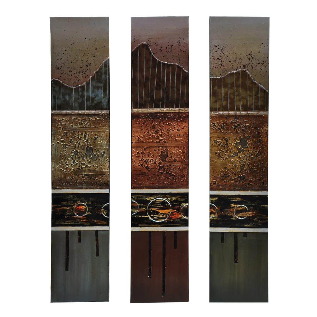 Crestview Collection Triple Play Wall Art ~ Set Of 3