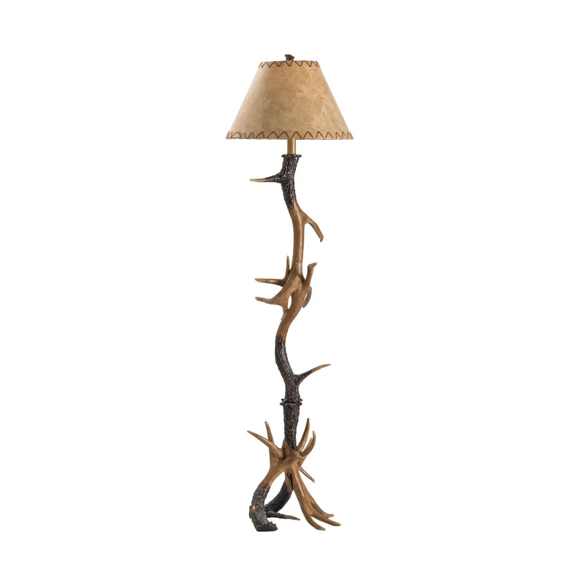 Crestview Collection Trophy Rustic Antlers Floor Lamp - Image 5