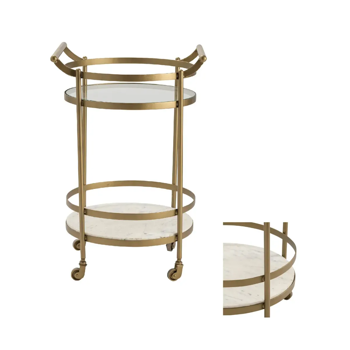 Crestview Collection Vine Grove Bar Cart - Image 3