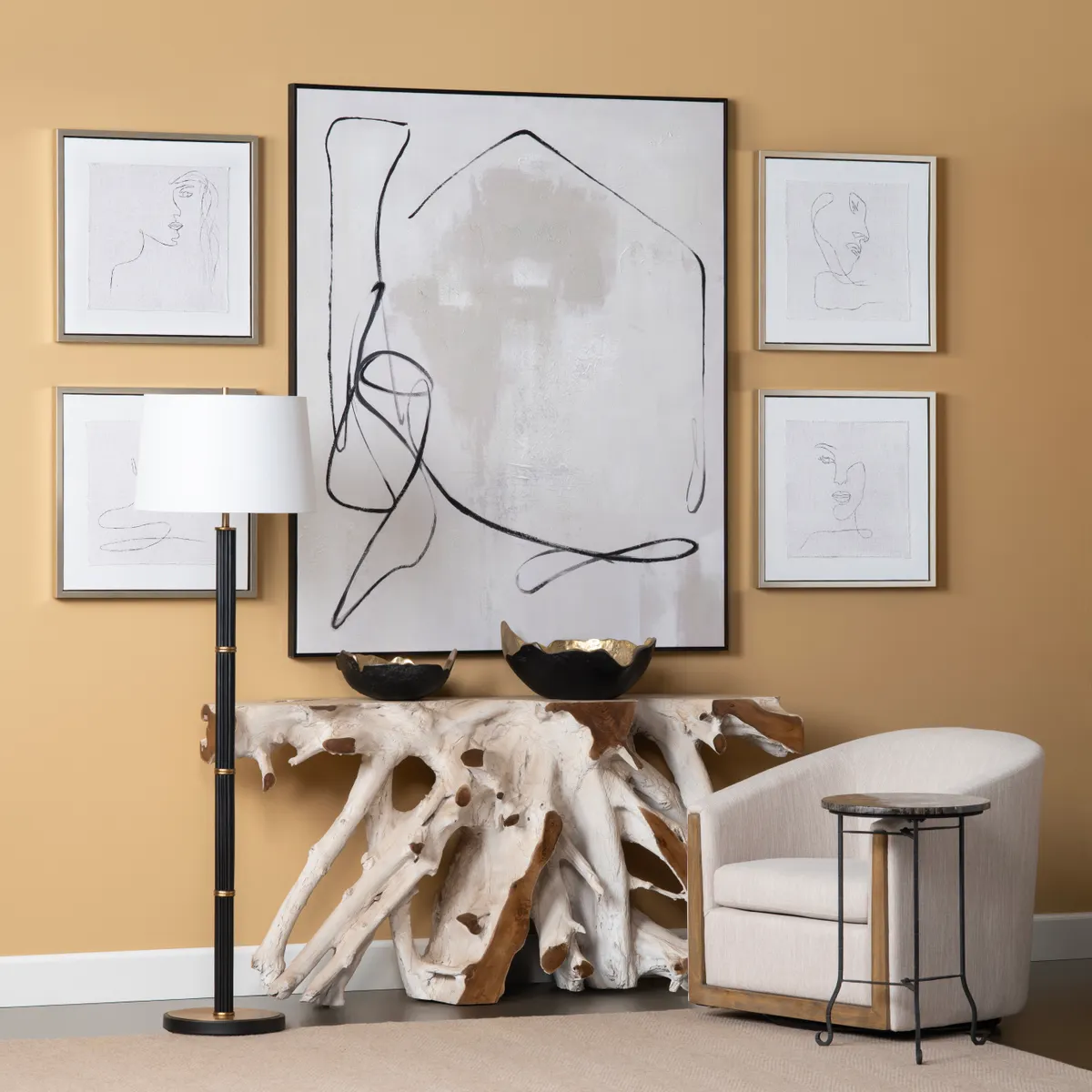 Crestview Collection Waldorf 1 Wall Art - Image 3