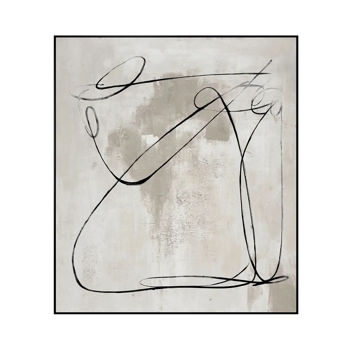Crestview Collection Waldorf 2 Abstract Painting Wall Art