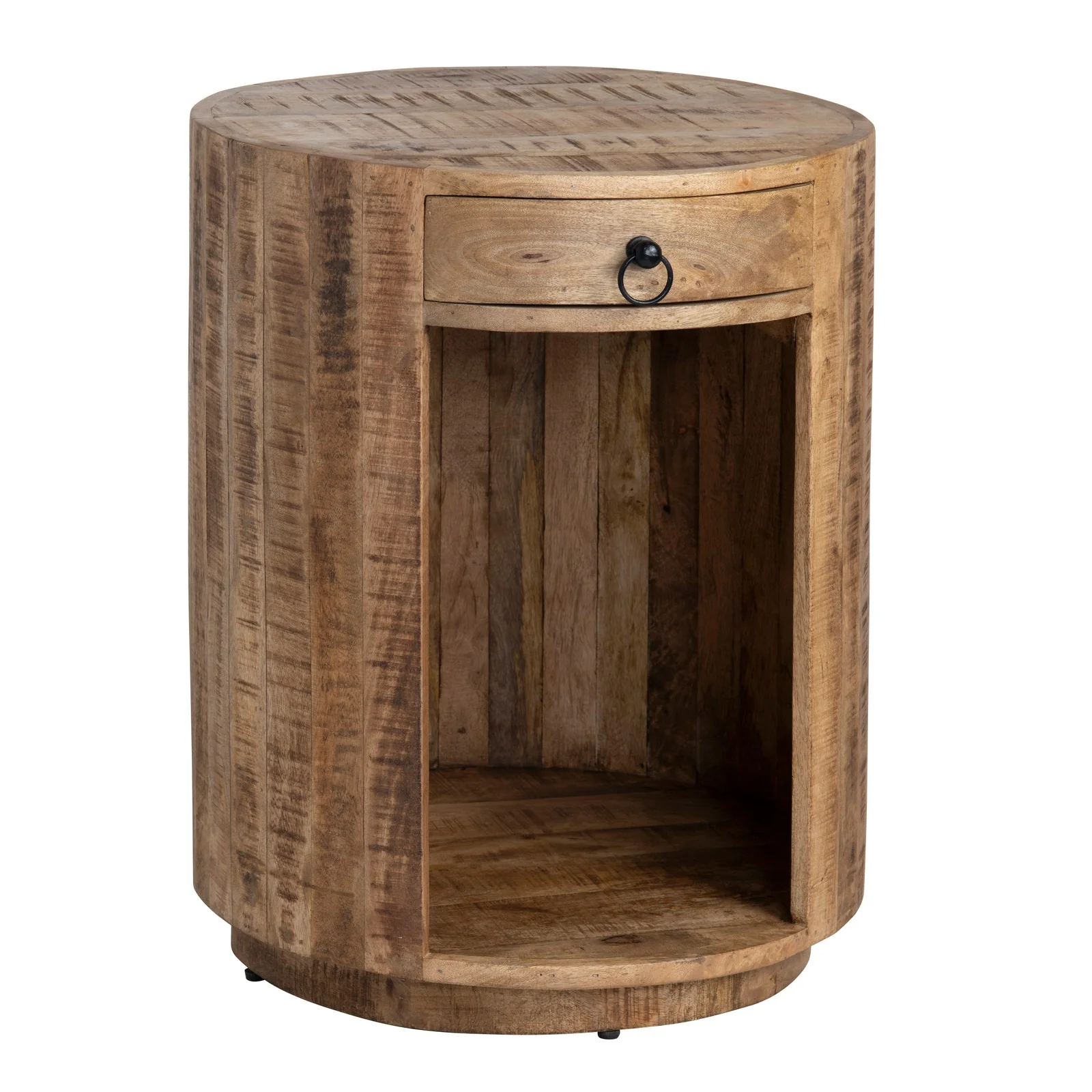 Crestview Collection Washburne Mango Wood Side Table - Image 3