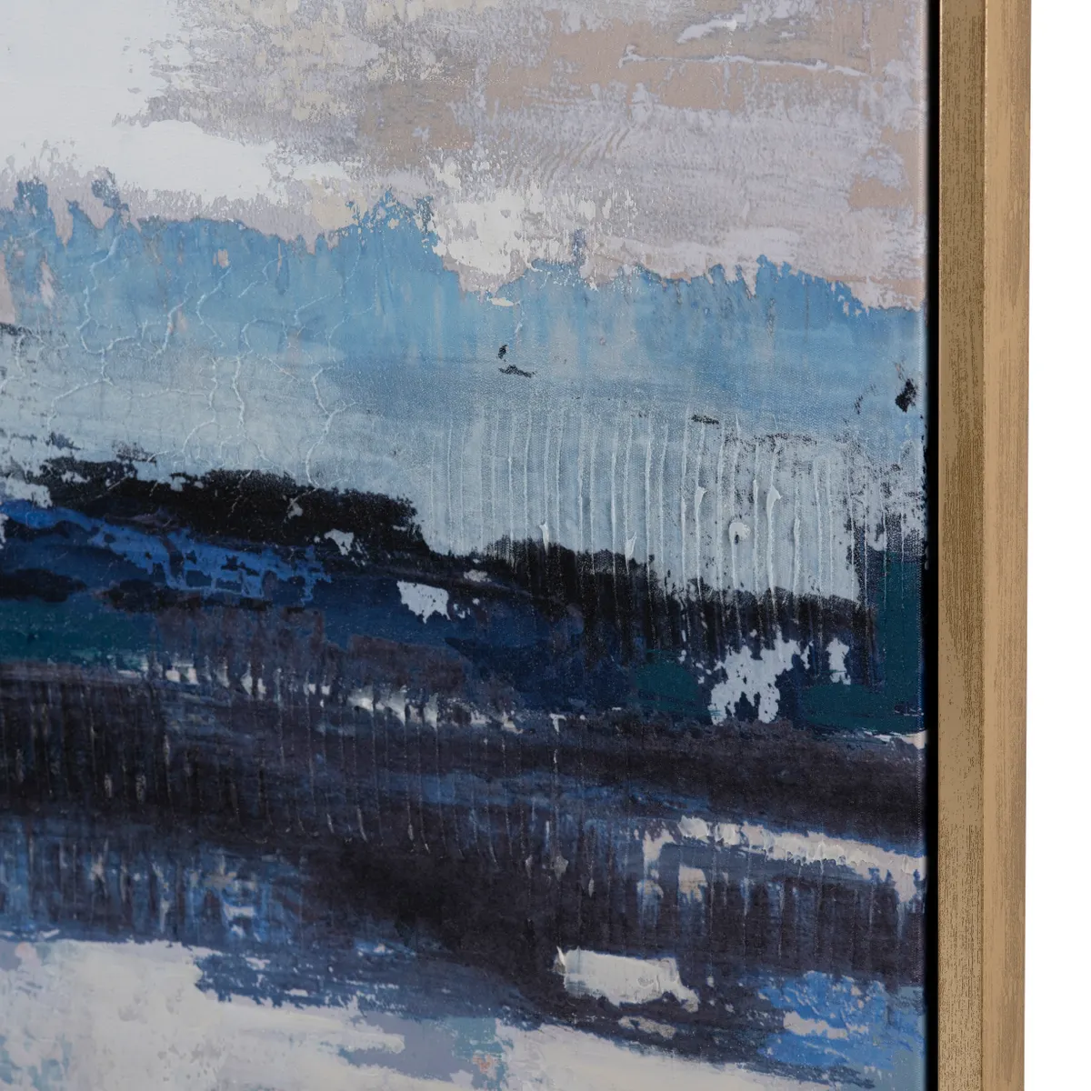 Crestview Collection Waterside Hand Painted Wall Art - Image 2