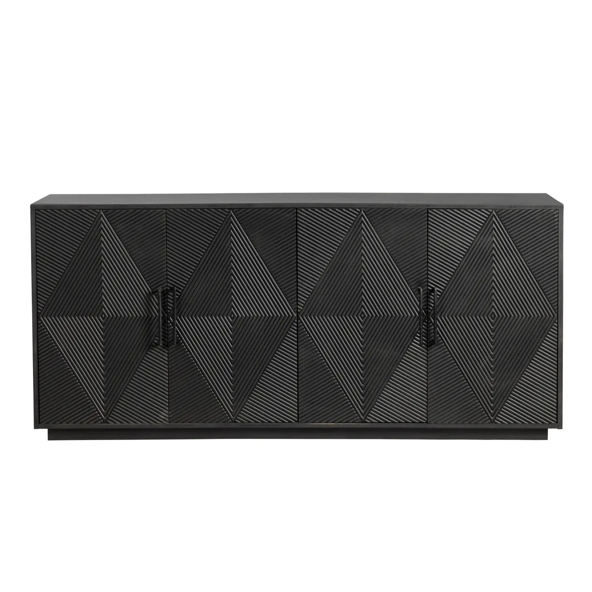 Crestview Collection Watson Black Sideboard - Image 3