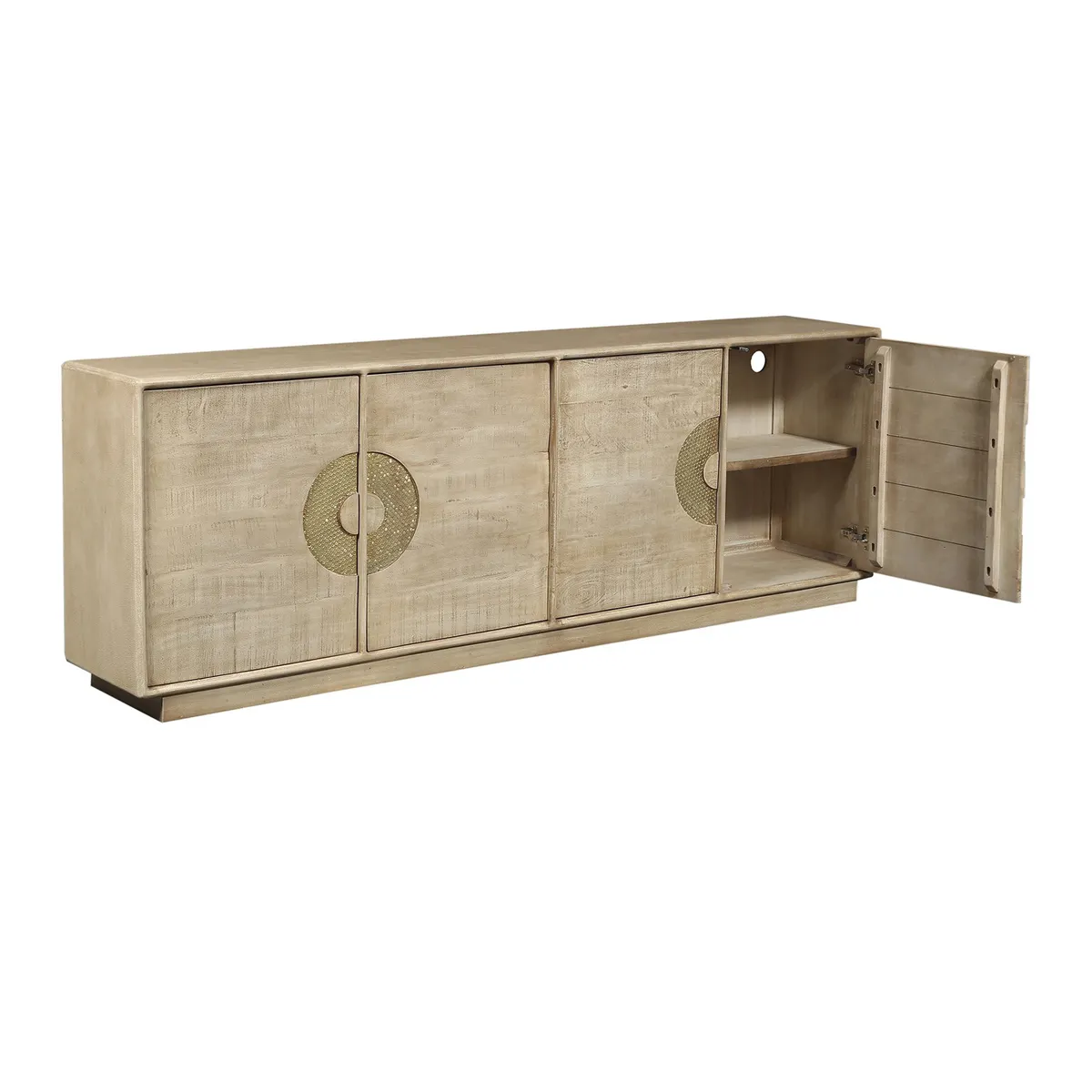 Crestview Collection Westhaven Four- Door Sideboard - Image 3