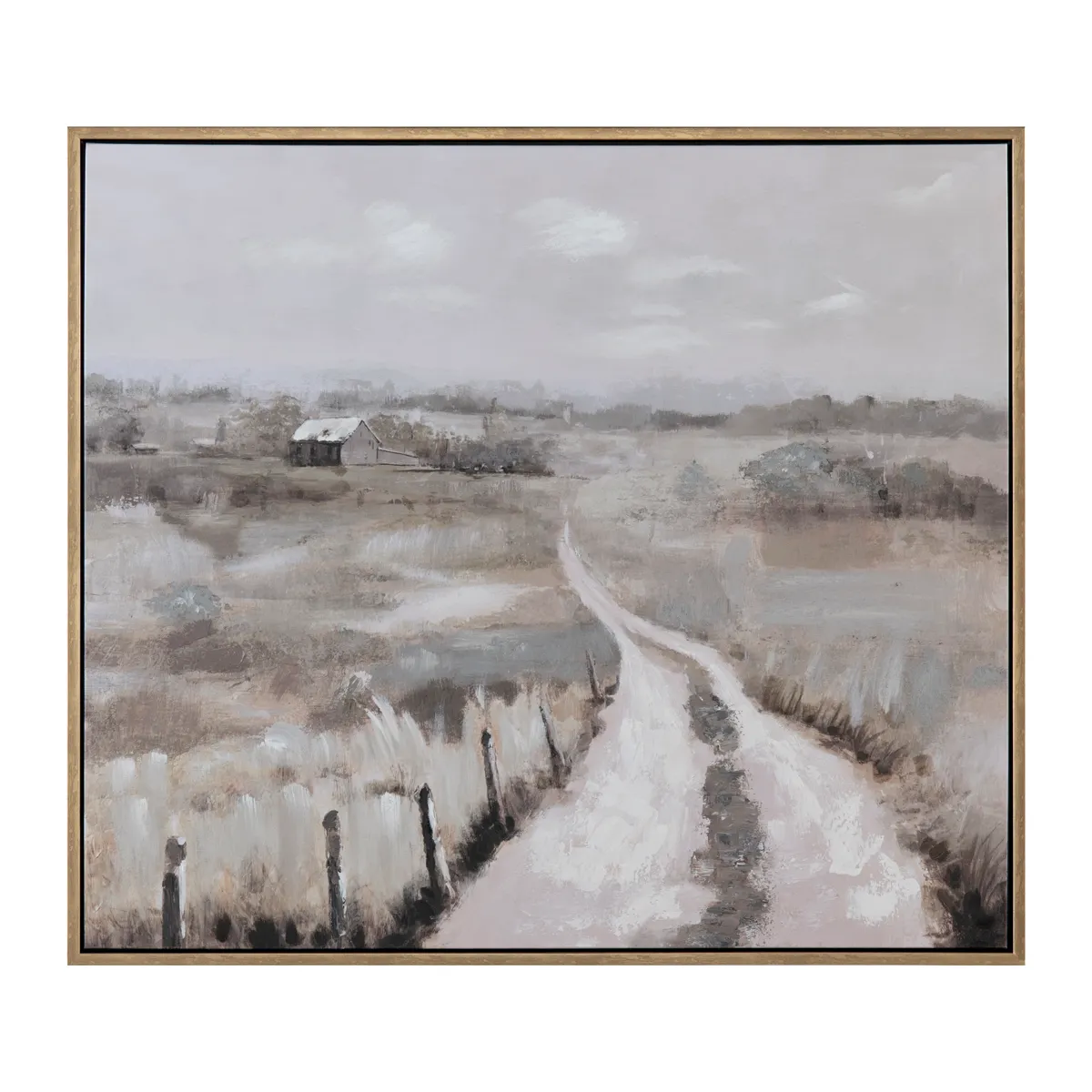 Crestview Collection Westridge Hand-Painted Canvas Wall Art - Image 2
