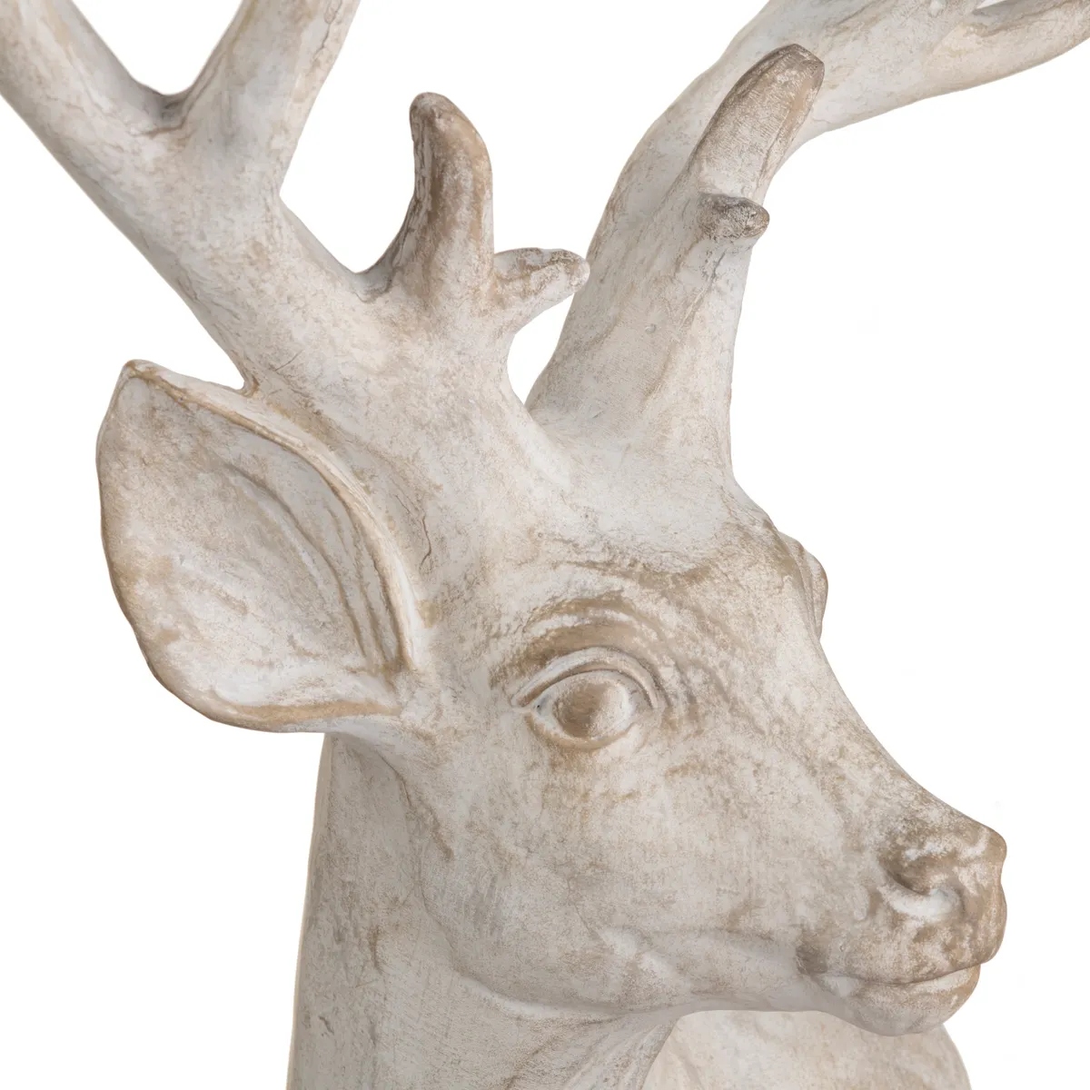 Crestview Collection White Hart Sculpture - Image 4