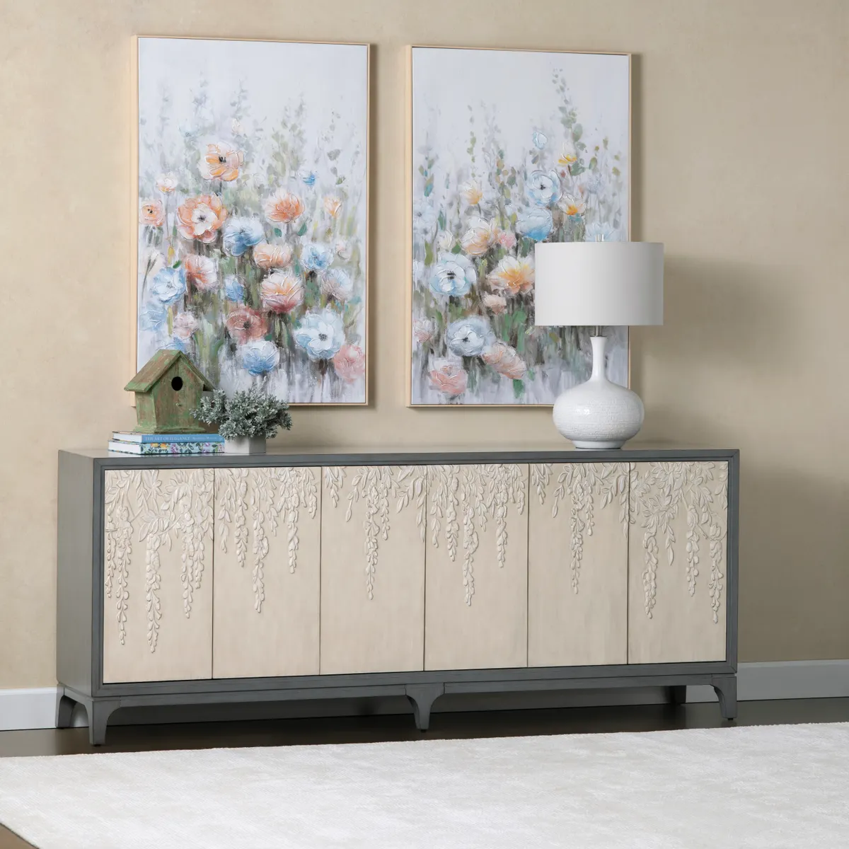 Crestview Collection Wildflowers Wall Art ~ Set Of 2