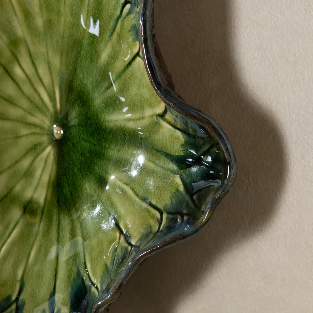 Crestview Collection Willowbrook Green Trays ~ Set Of 3 - Image 3