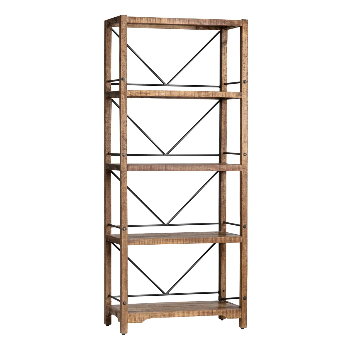 Crestview Collection Winslow Warm Finish Bookshelf
